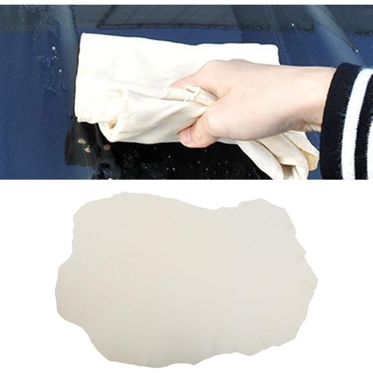 Paño de Chamois Natural BDZMC 90x60 cm para Coche