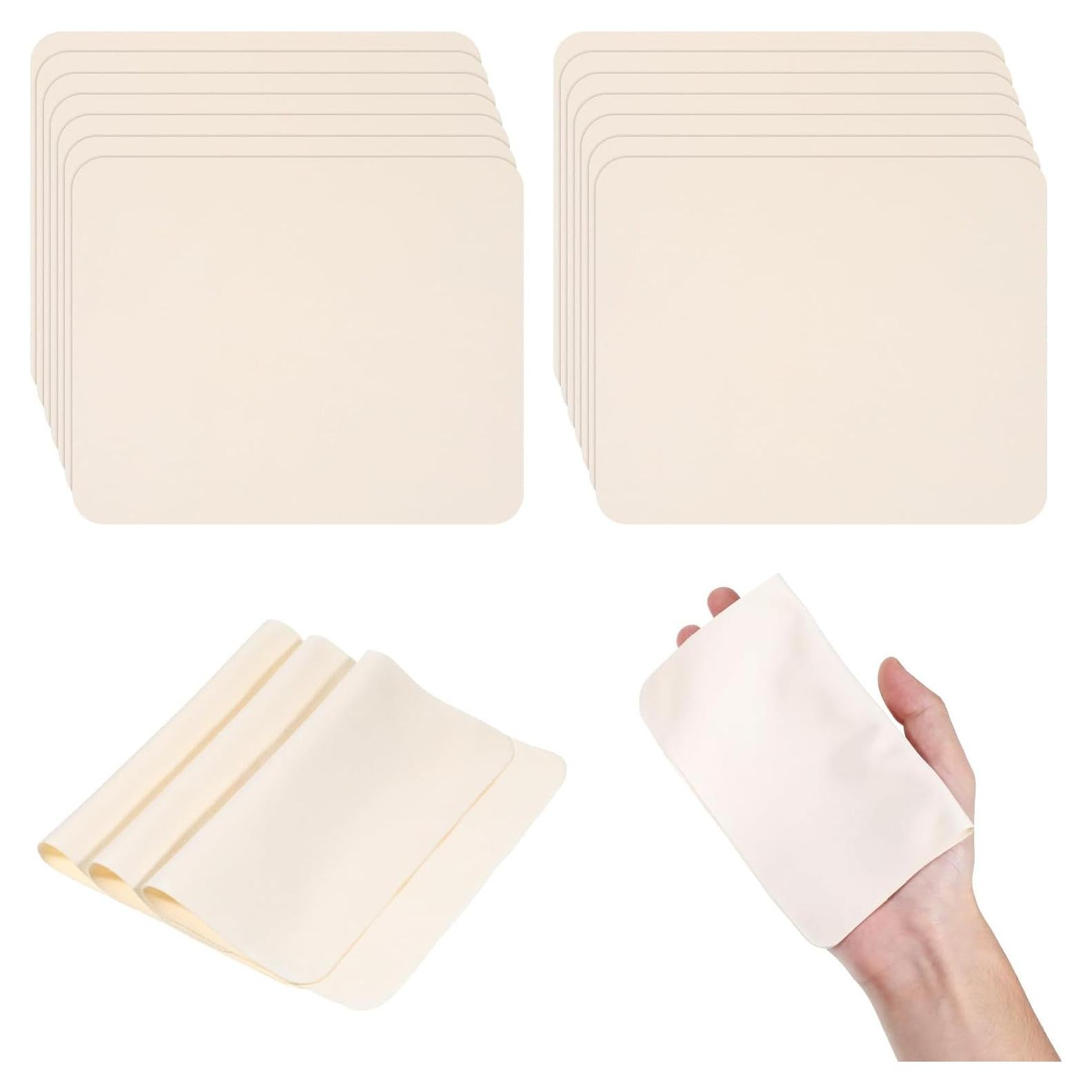 Paño Chamois Suave Thinp 15 Piezas 14x17 cm Beige