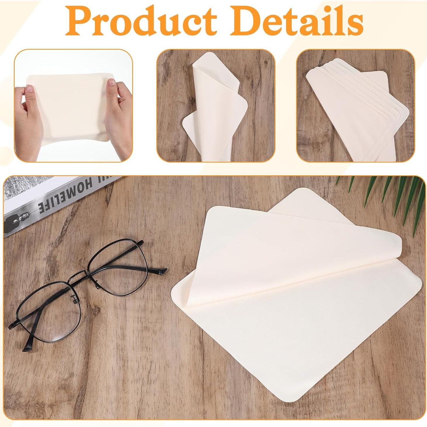 Paño Chamois Suave Thinp 15 Piezas 14x17 cm Beige