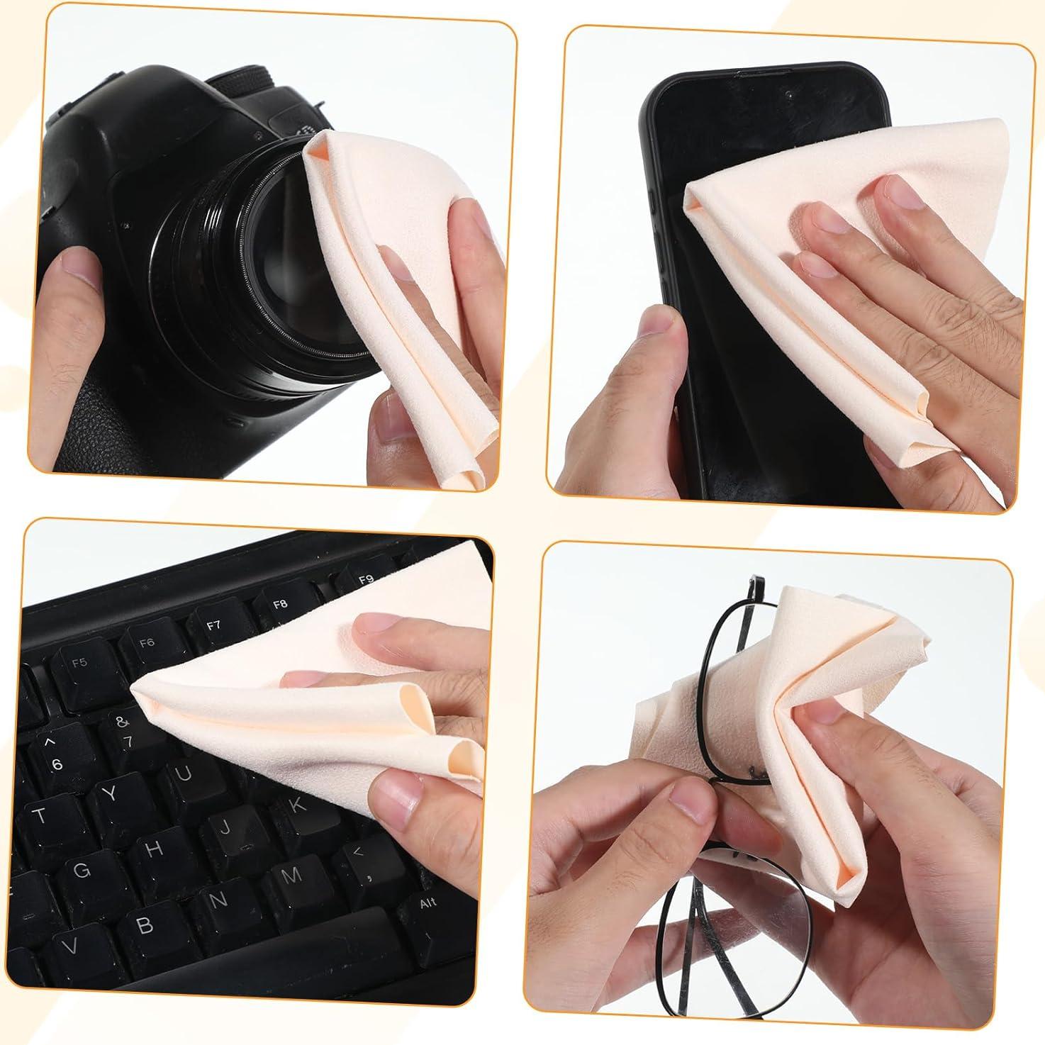 Paño Chamois Suave Thinp 15 Piezas 14x17 cm Beige