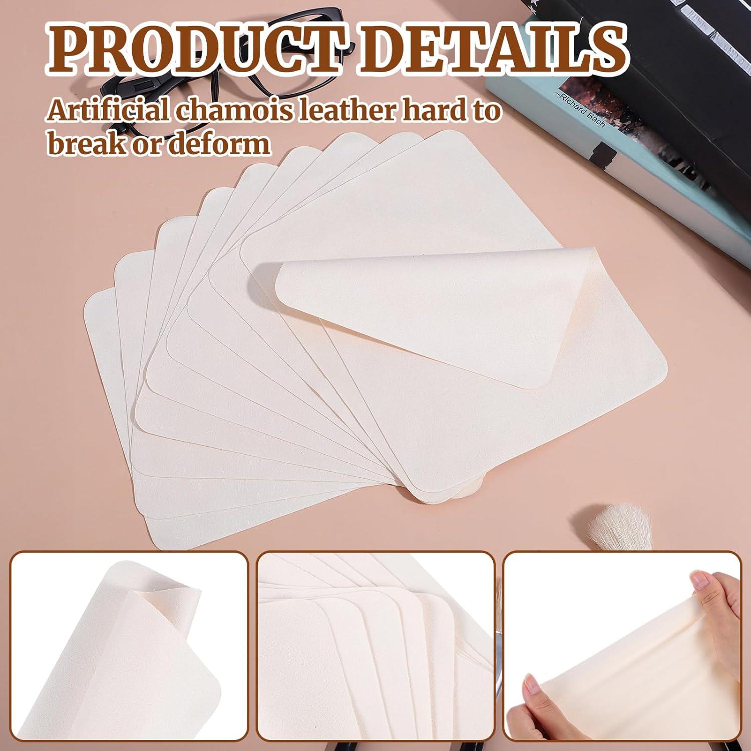 20 Paños Chamois KFHENSOMR para Cerámica 17.5 x 14.5 cm