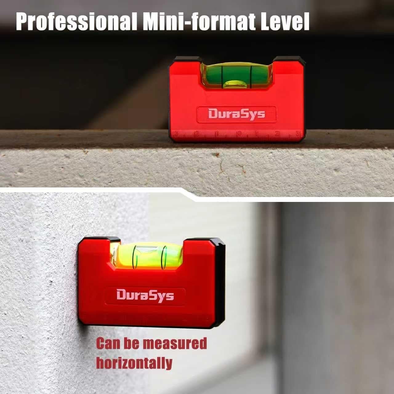 Nivel Magnético Portátil DuraSys Mini 63.5 mm Precisión