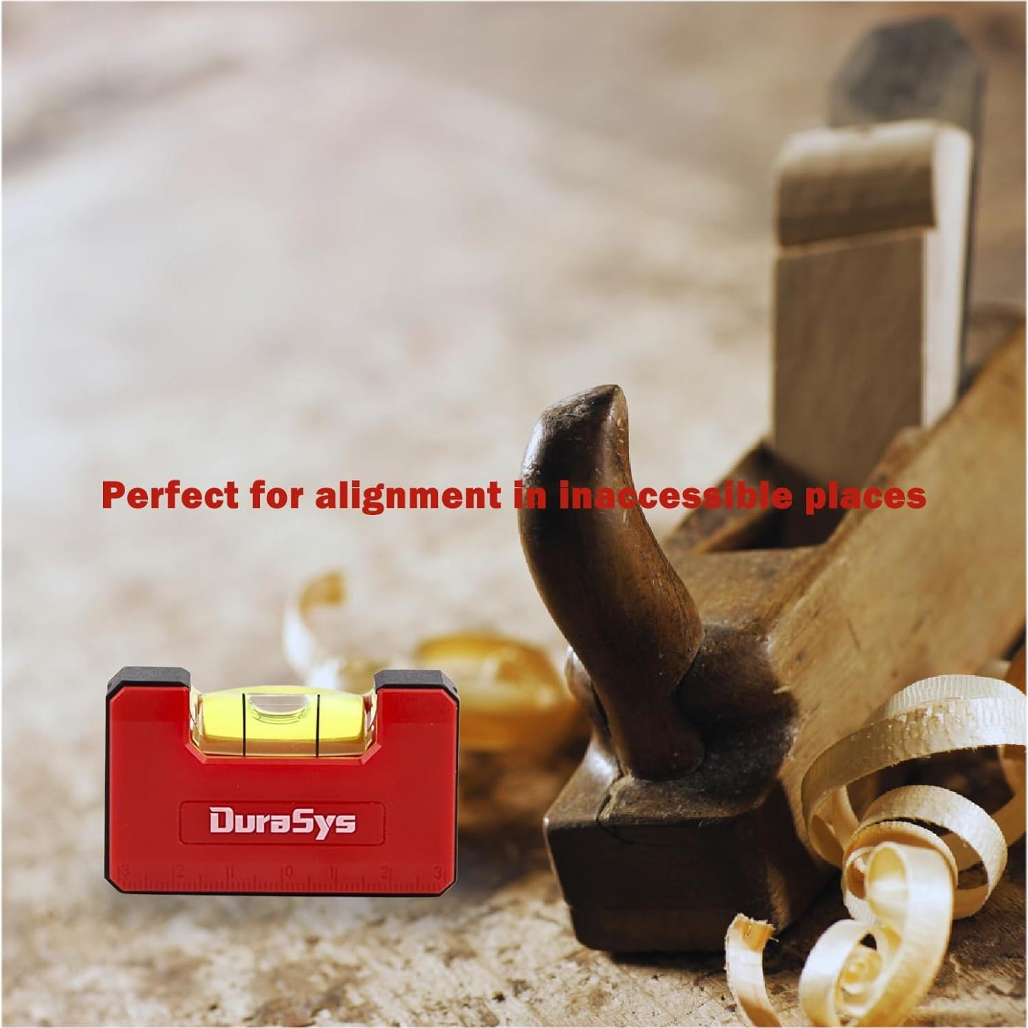 Nivel Magnético Portátil DuraSys Mini 63.5 mm Precisión