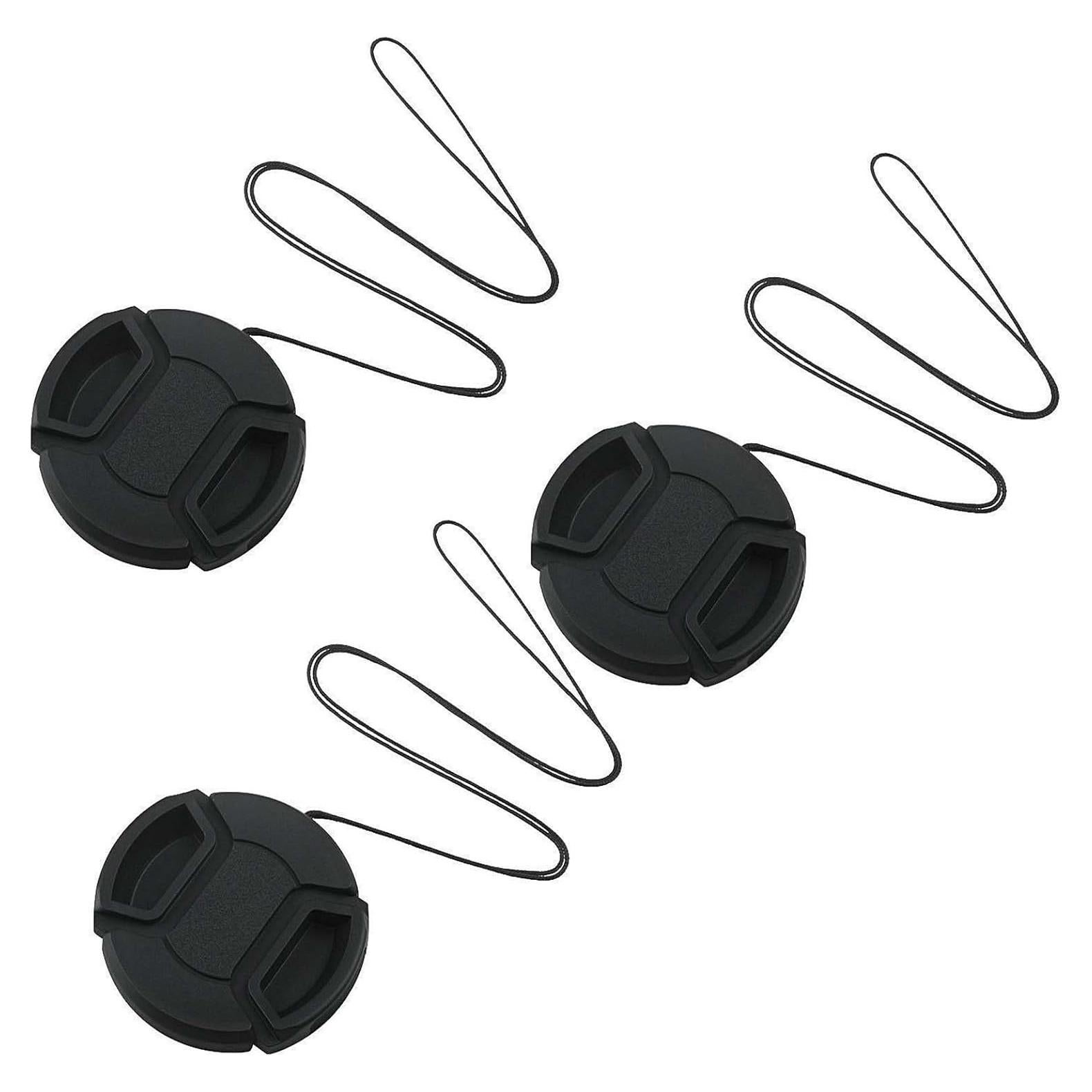 Paquete de 3 tapas de lente 49mm Canon para EOS R100/R50/R10