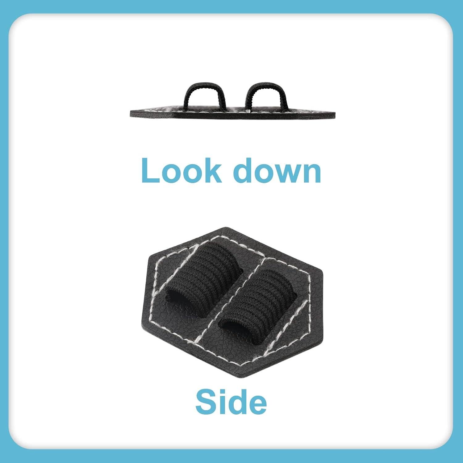 Soportes de lápiz autoadhesivos Lunpliran 2PCS cuero PU