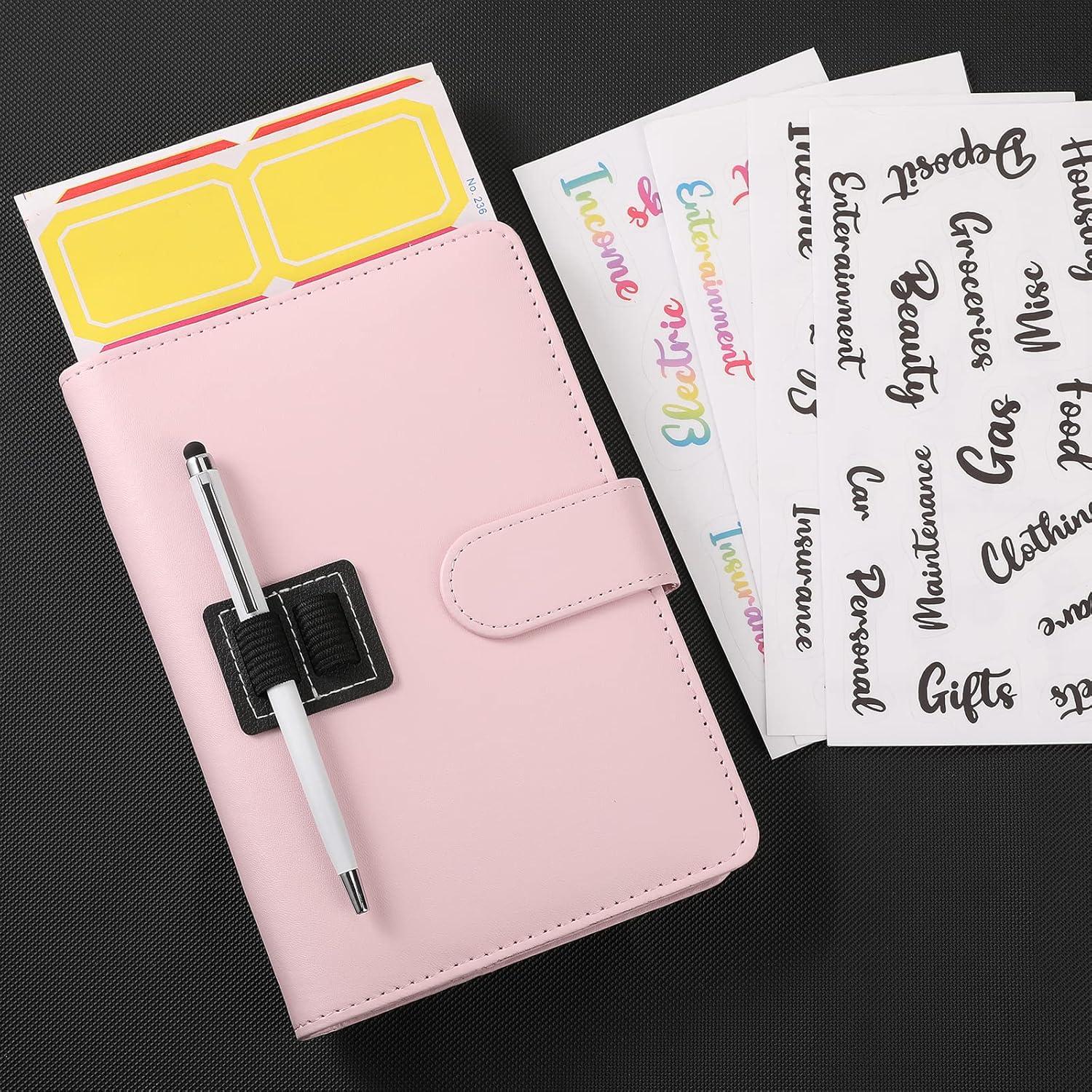 Soportes de lápiz autoadhesivos Lunpliran 2PCS cuero PU