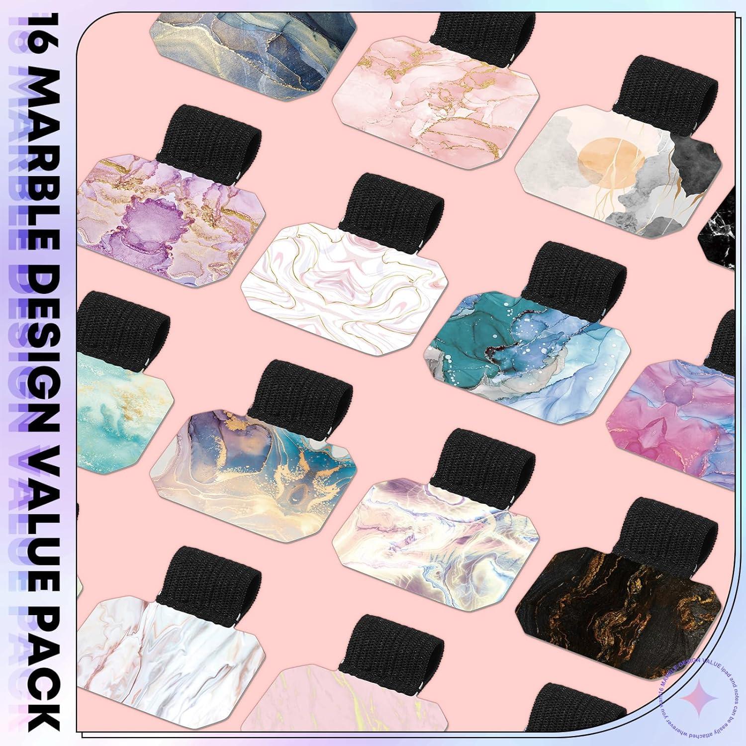 Soporte de Bucle para Bolígrafo Woanger 16 Piezas Mármol