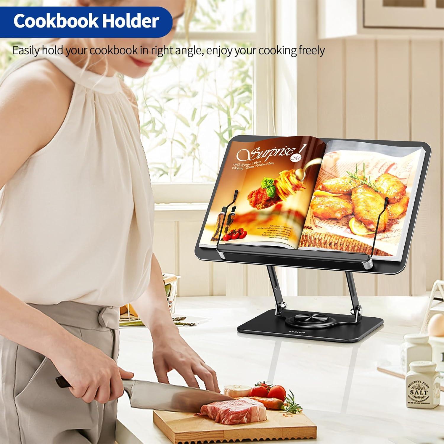 Soporte de Libros Ajustable BESIGN BS02 Ergonómico Negro