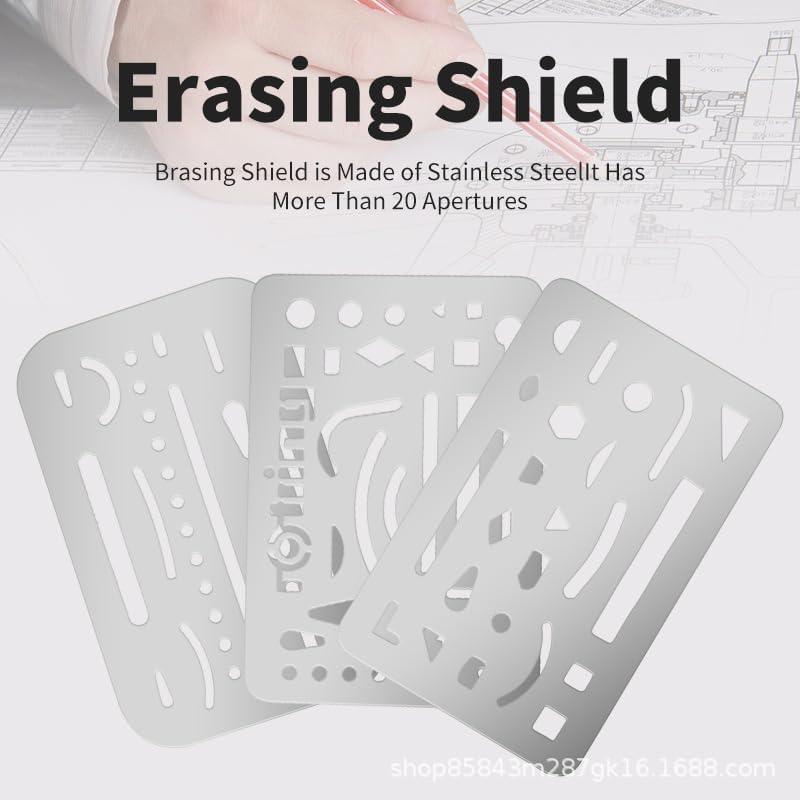 Escudo de Borrado KR. LIF - Plantillas de Precisión 4-Pack