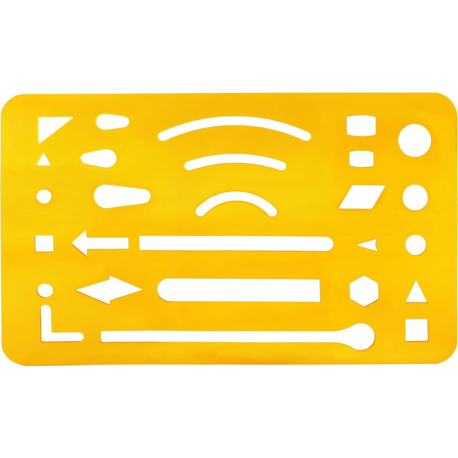 Escudo de Borrado KR. LIF 4-Pack Plantillas Transparentes