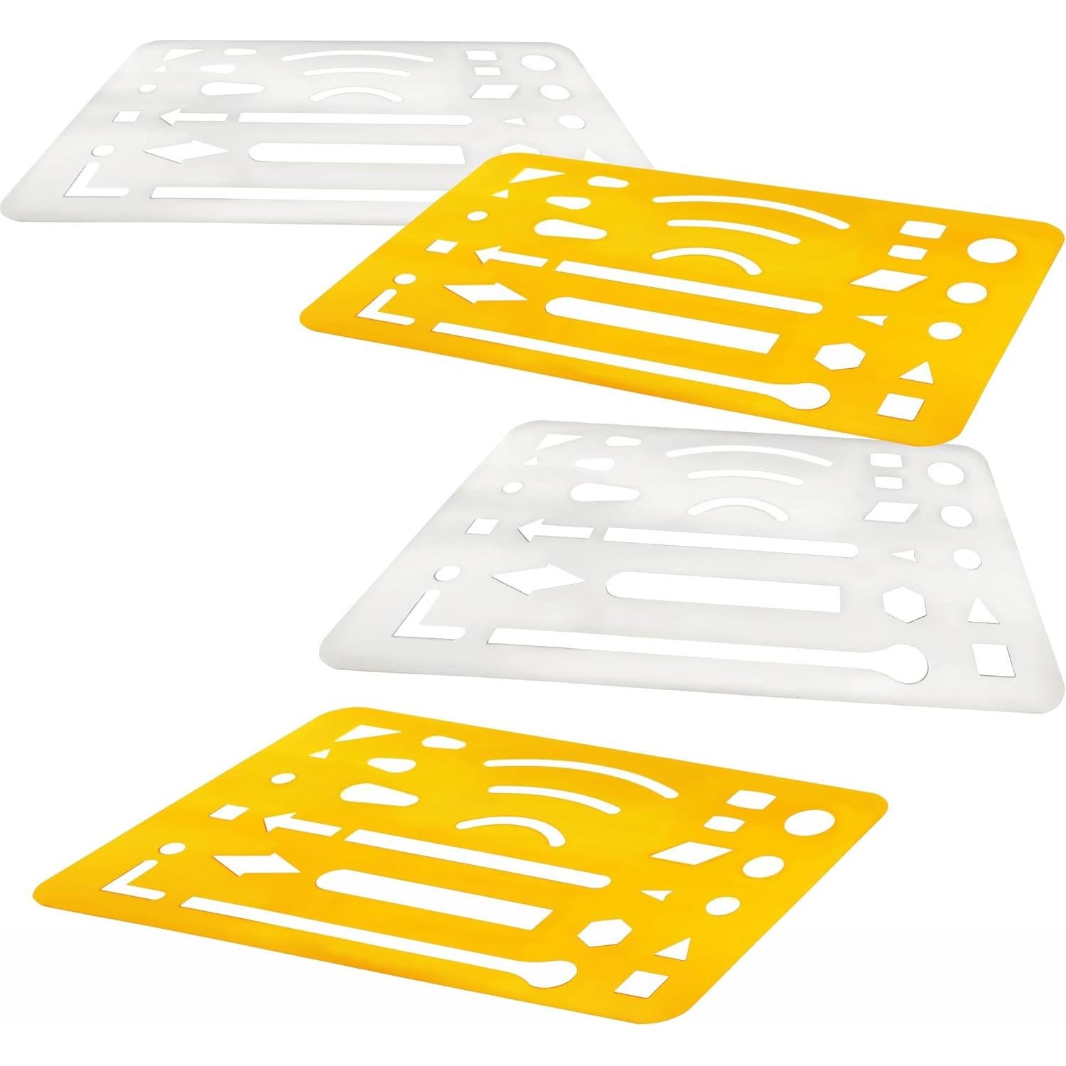 Escudo de Borrado KR. LIF 4-Pack Plantillas Transparentes