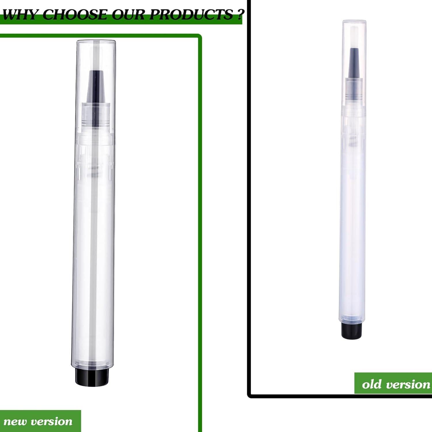 BBTO 5 Lápices de Pintura Rellenables 6ml con Pinceles