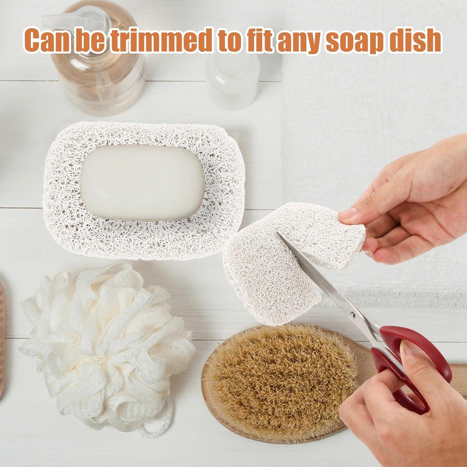 8 Almohadillas Ahorradoras de Jabón TURAOHU Multicolor 11.4x7.4cm