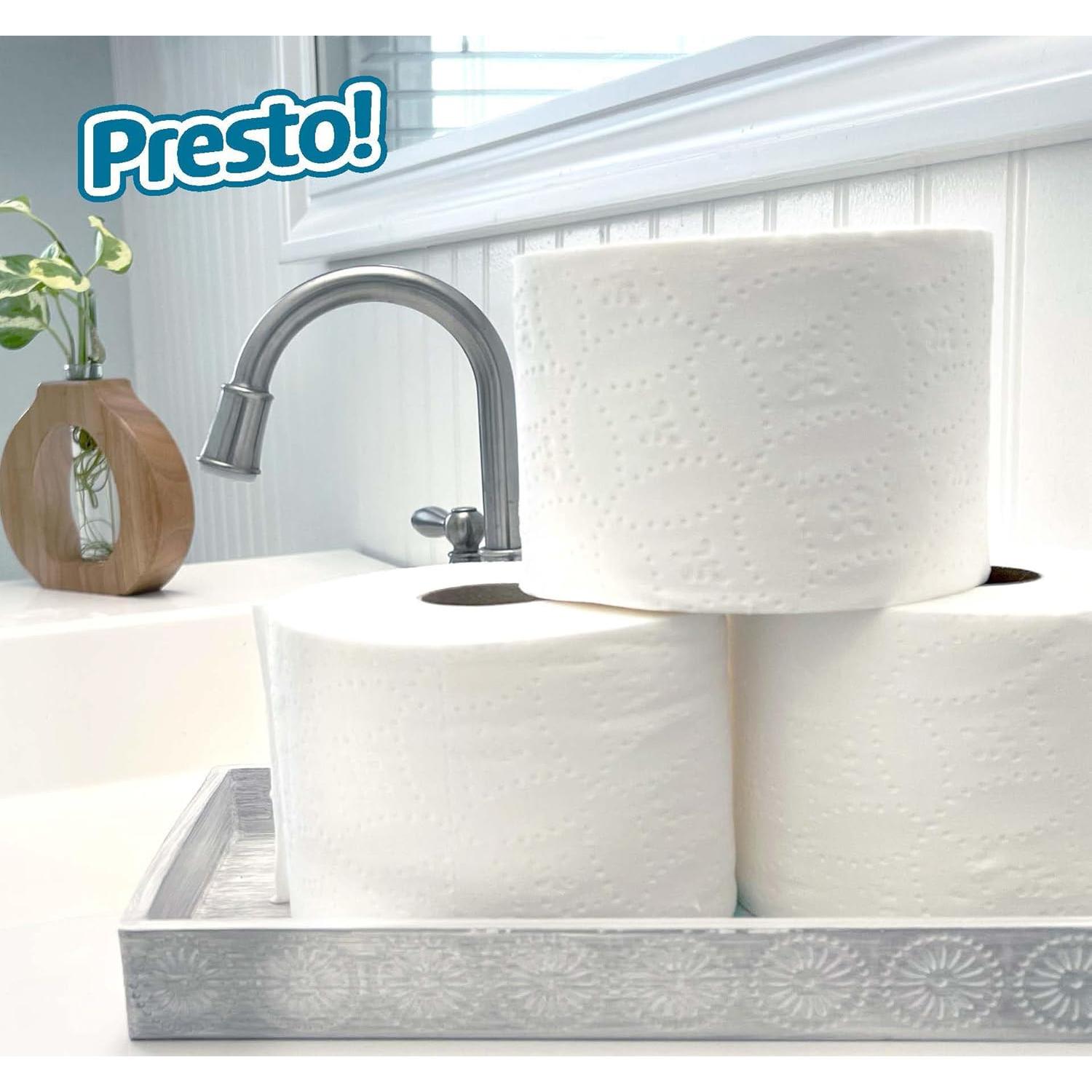 Papel Higiénico Ultra Suave Presto! Amazon 24 Rollos Mega