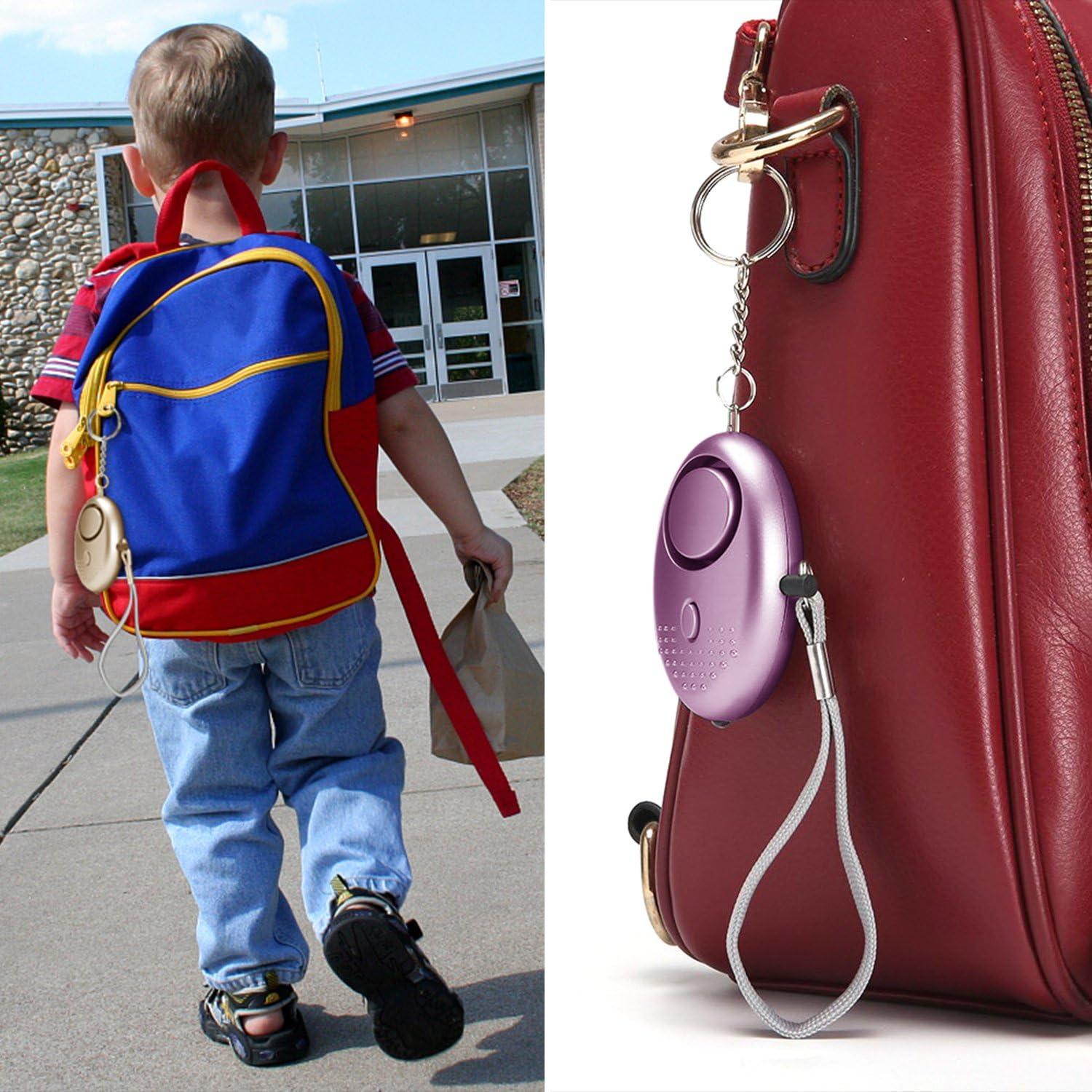 Alarma Personal de Seguridad TAIKER 140DB Paquete de 5 Unidades