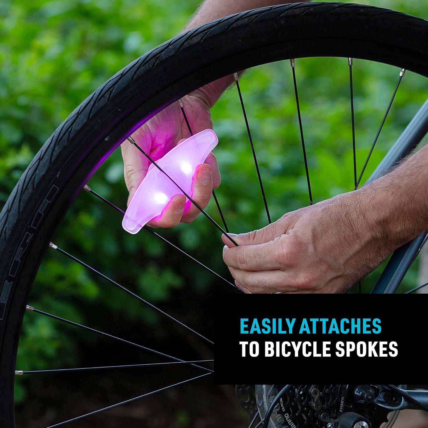 Luz de Rueda LED Nite Ize SpokeLit Recargable 150 Lúmenes