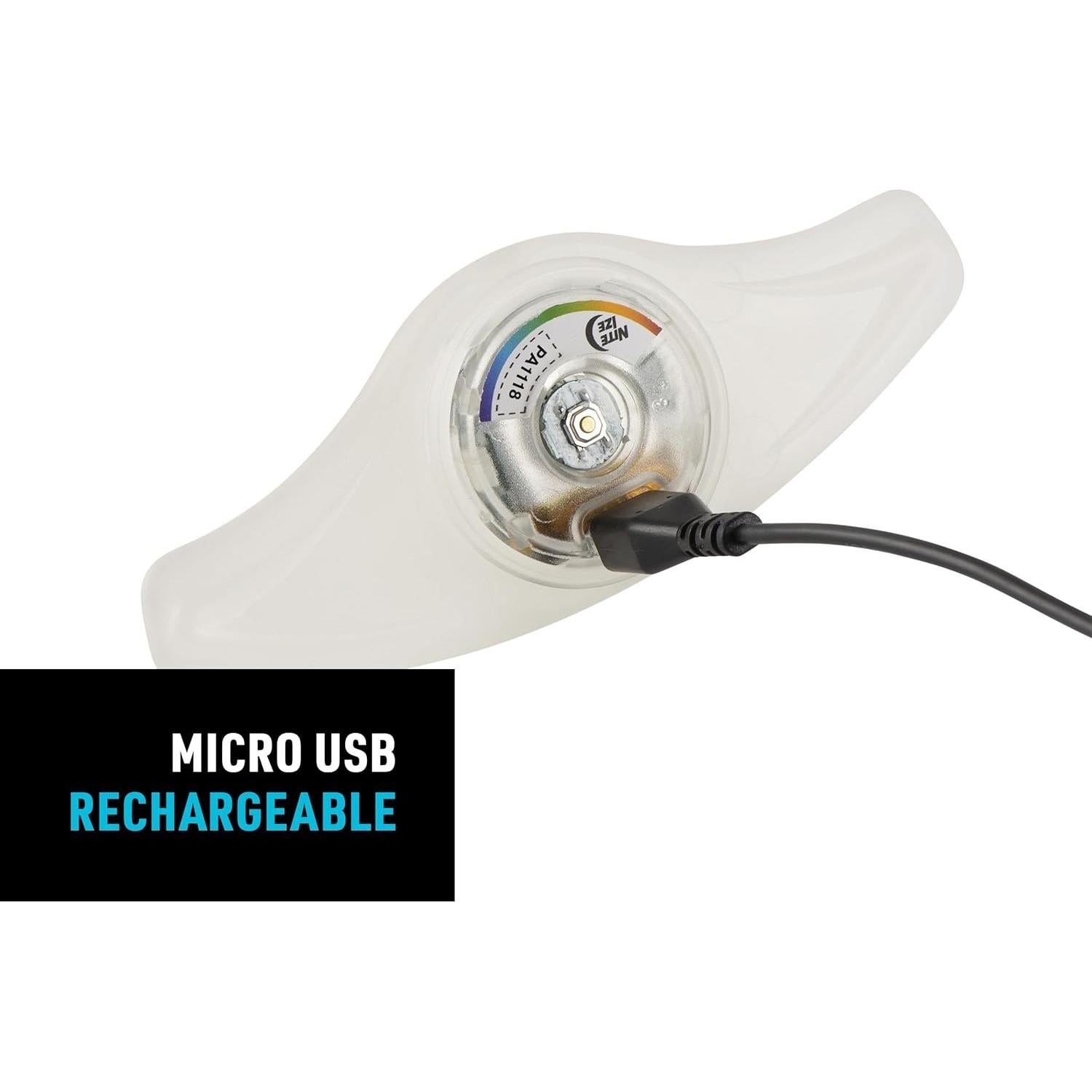 Luz de Rueda LED Nite Ize SpokeLit Recargable 150 Lúmenes