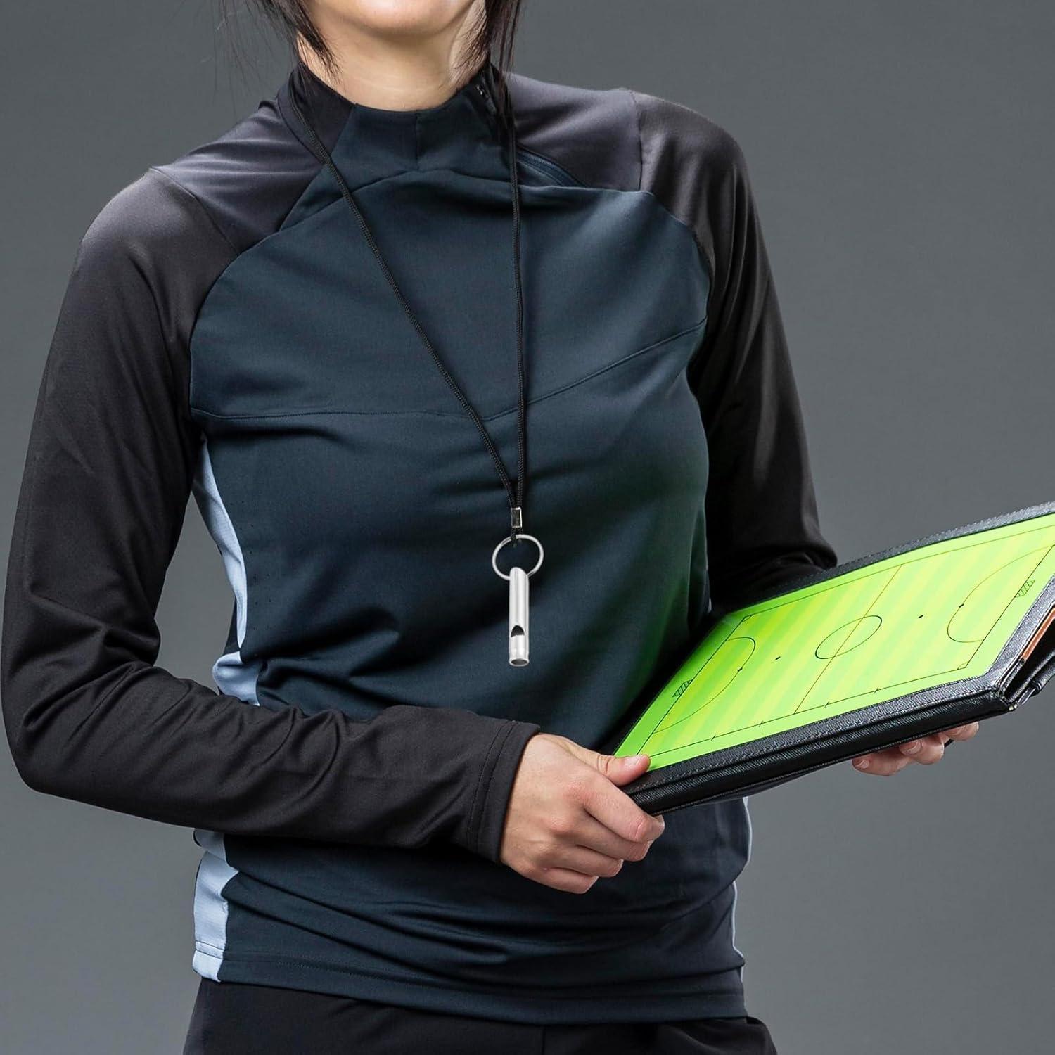 Set de 7 Silbatos de Emergencia Aiyorse de Aluminio Multicolor