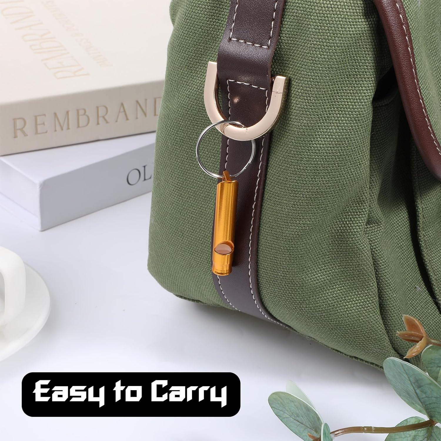 Set de 7 Silbatos de Emergencia Aiyorse de Aluminio Multicolor