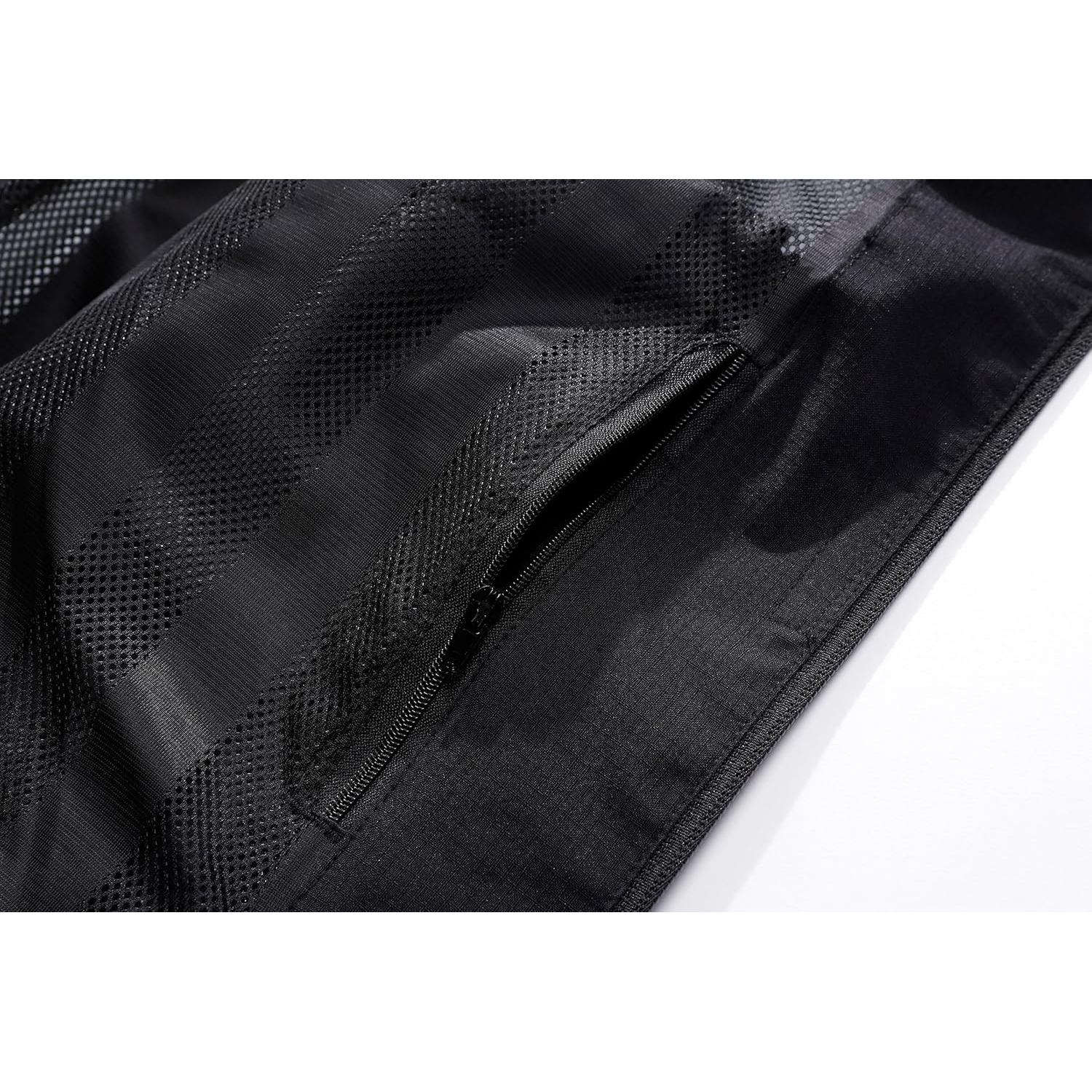 Chaqueta Impermeable Ligera para Mujeres con Capucha Desmontable