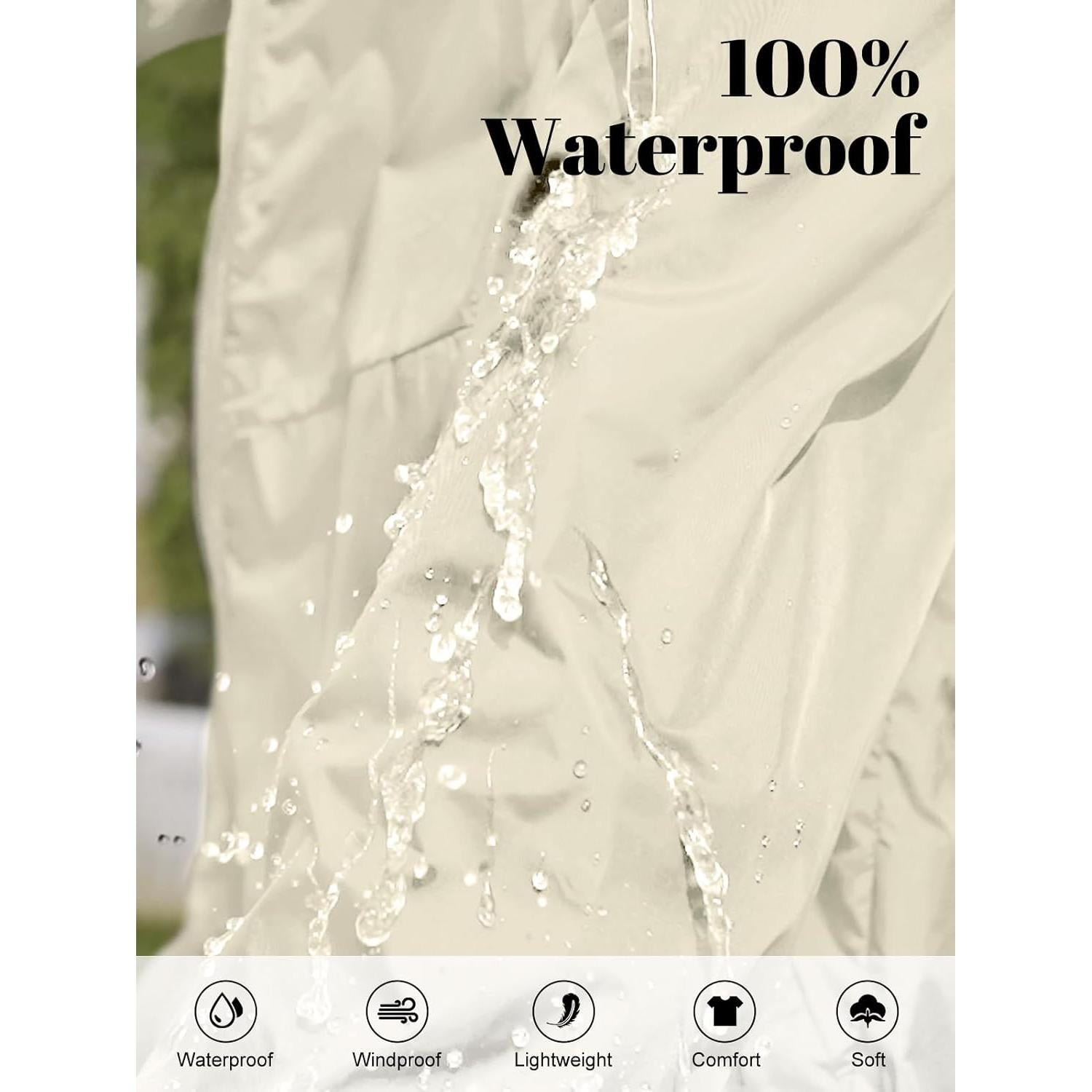 Chaqueta Rompevientos Cripom para Mujeres Impermeable S-XXL