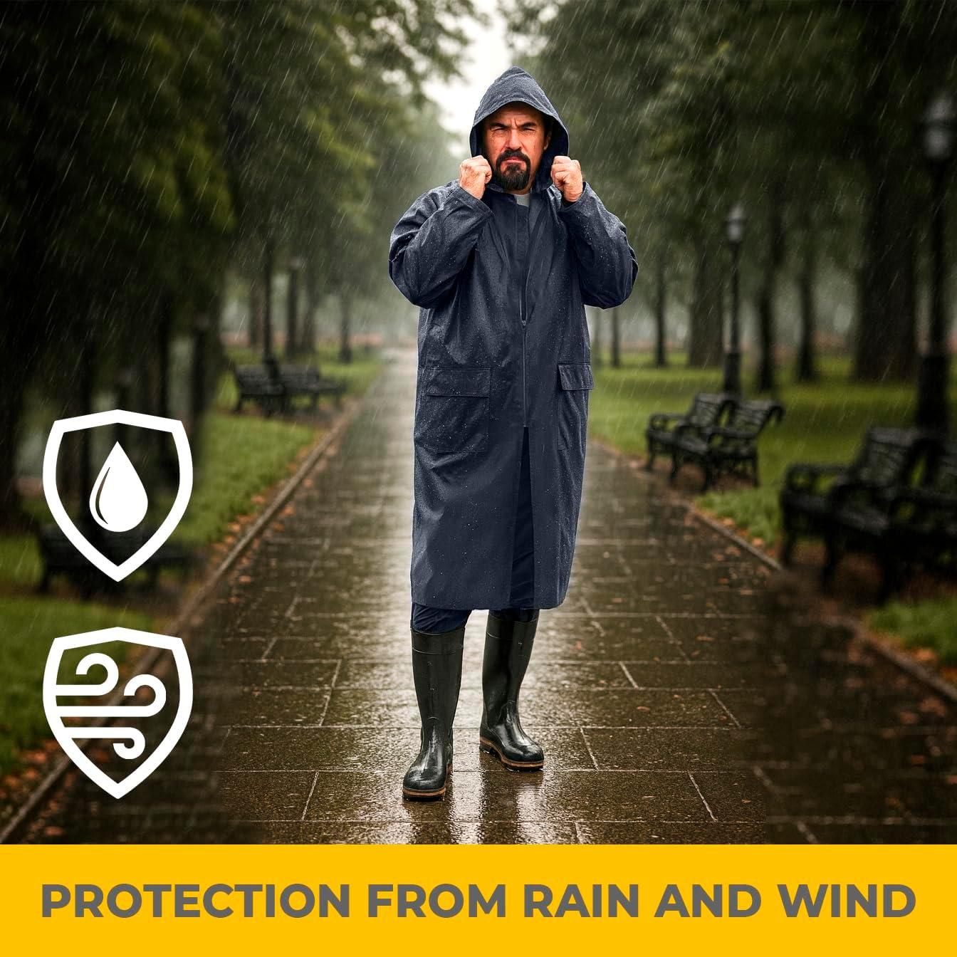 Impermeable ALBATROSS LIGHT 4XL Azul para Hombres y Mujeres