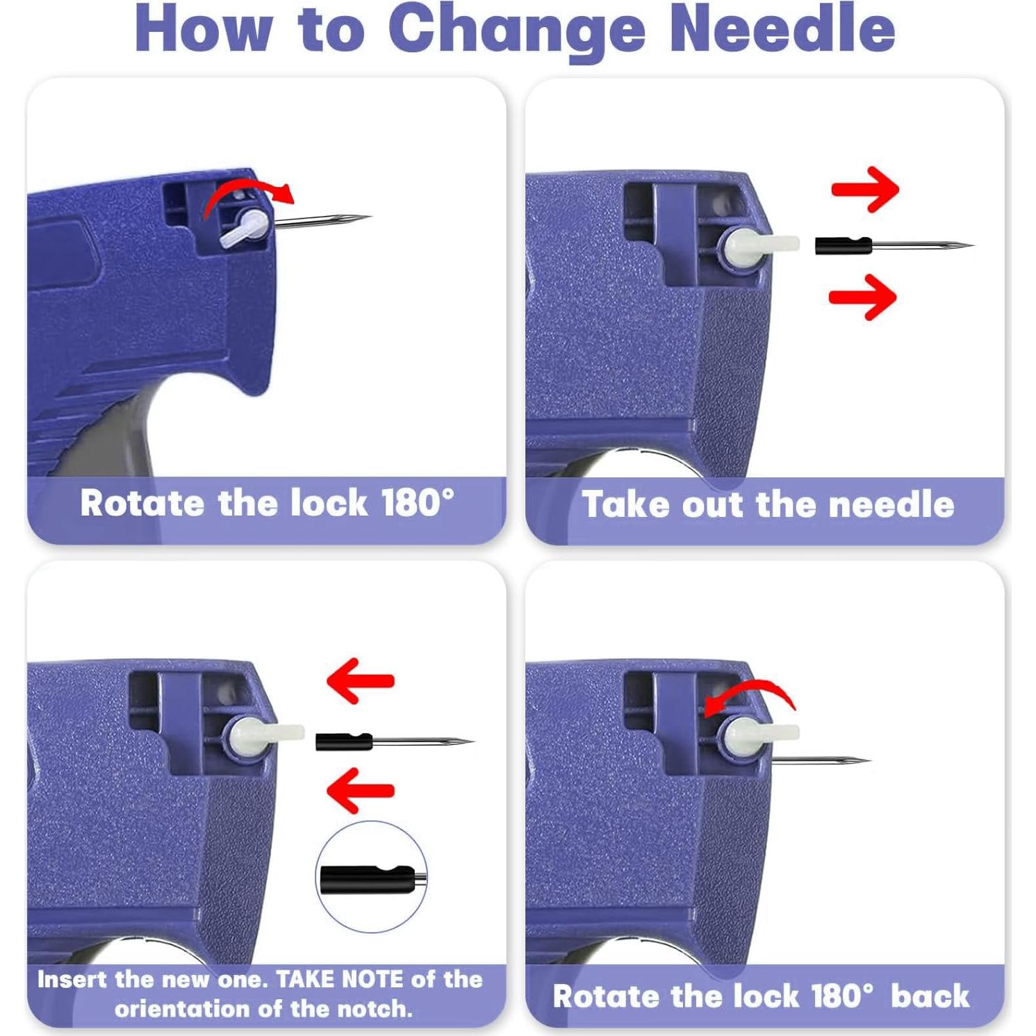 Máquina de Coser Mini YAP2 Púrpura - Reparador de Ropa