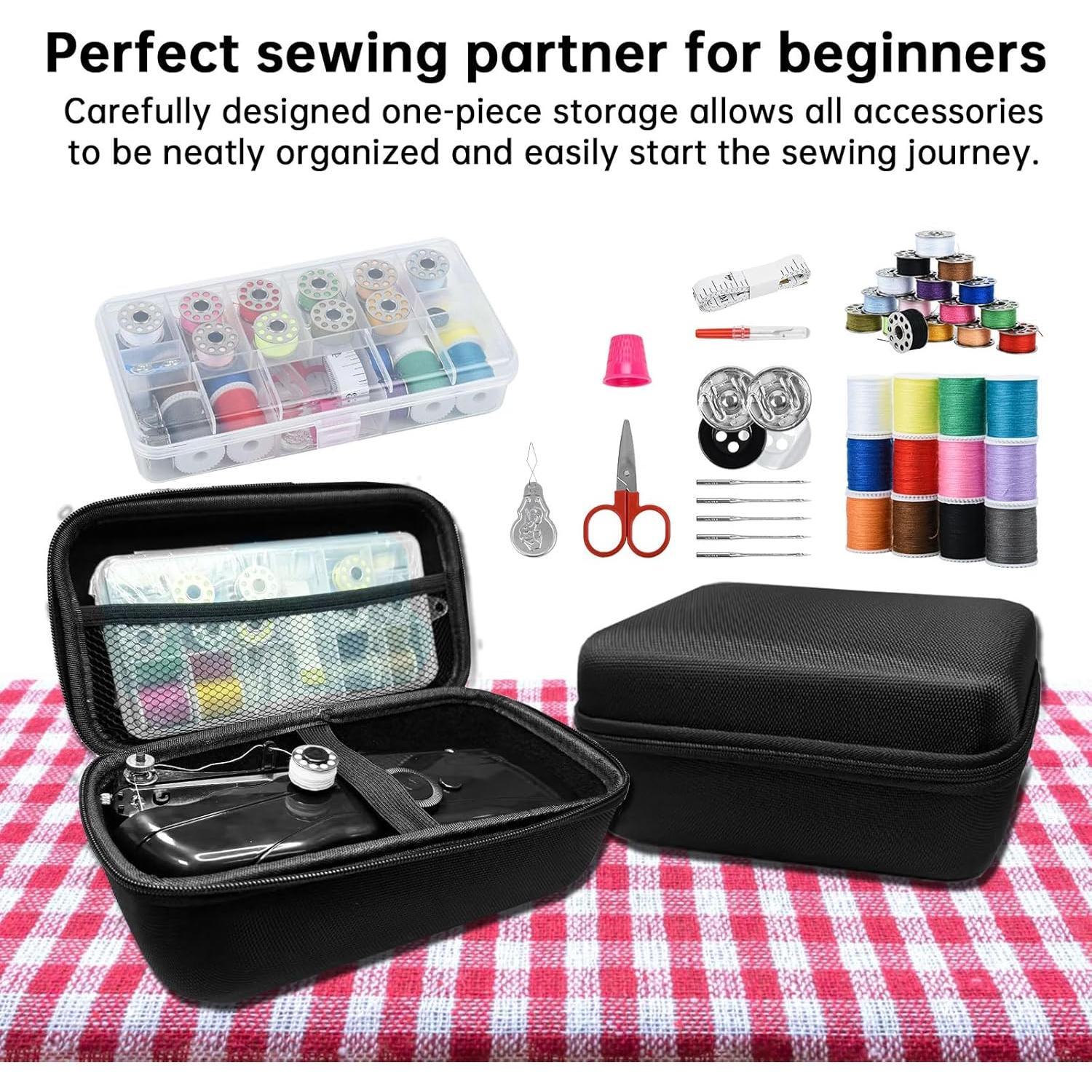 Máquina de Coser Portátil Aovly MINI para Principiantes