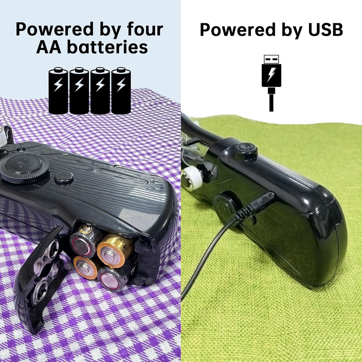 Máquina de Coser Portátil Aovly MINI para Principiantes