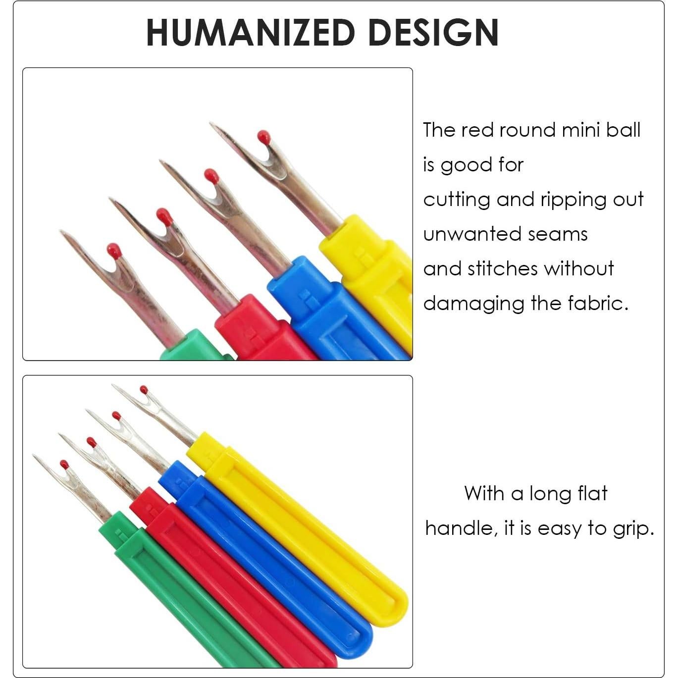 20 Piezas Desgarradores de Costura Ergonomicos DODOGA