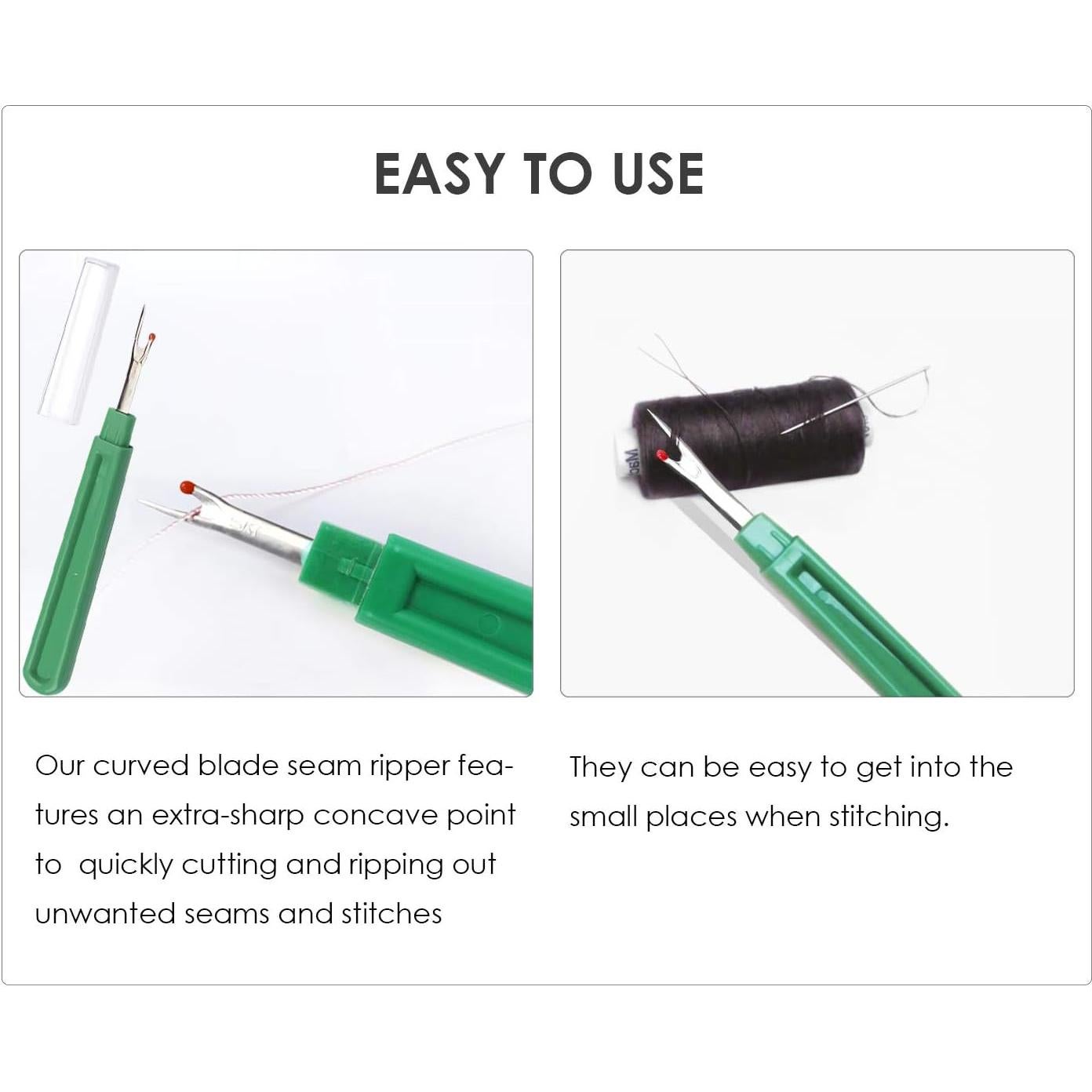 20 Piezas Desgarradores de Costura Ergonomicos DODOGA