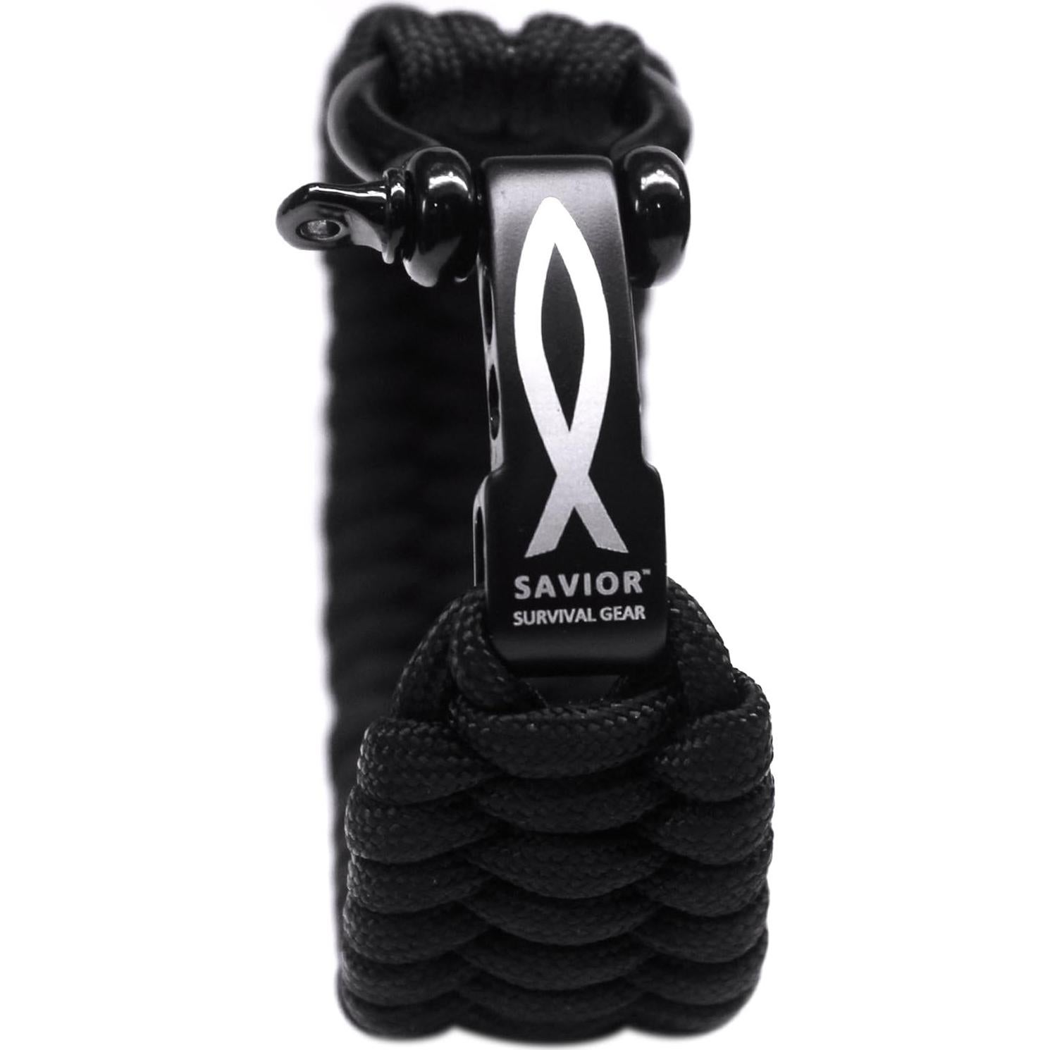 Pulsera de Paracord Ajustable Savior Survival Gear 22.86 cm