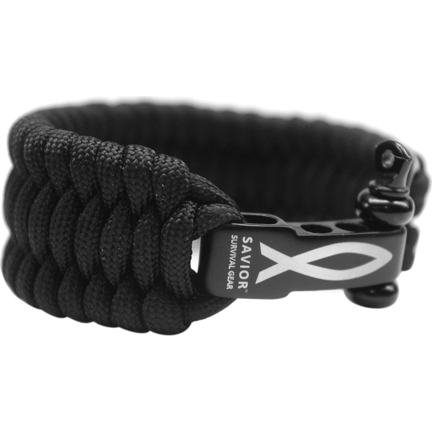 Pulsera de Paracord Ajustable Savior Survival Gear 22.86 cm