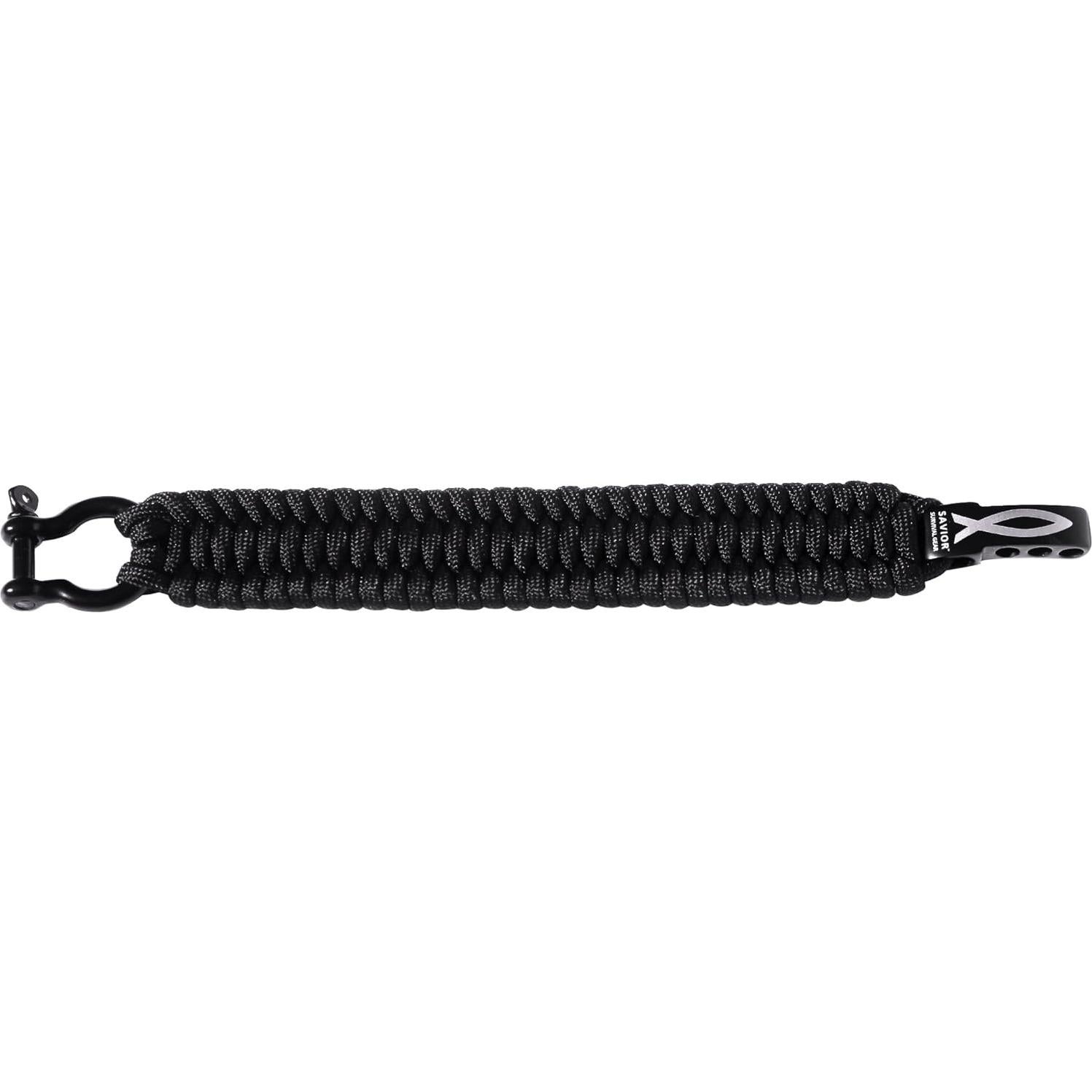 Pulsera de Paracord Ajustable Savior Survival Gear 22.86 cm