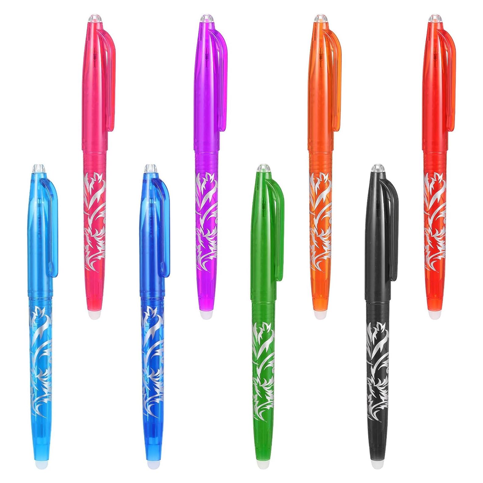 8 Bolígrafos Borrables por Calor para Tela WY Lighting