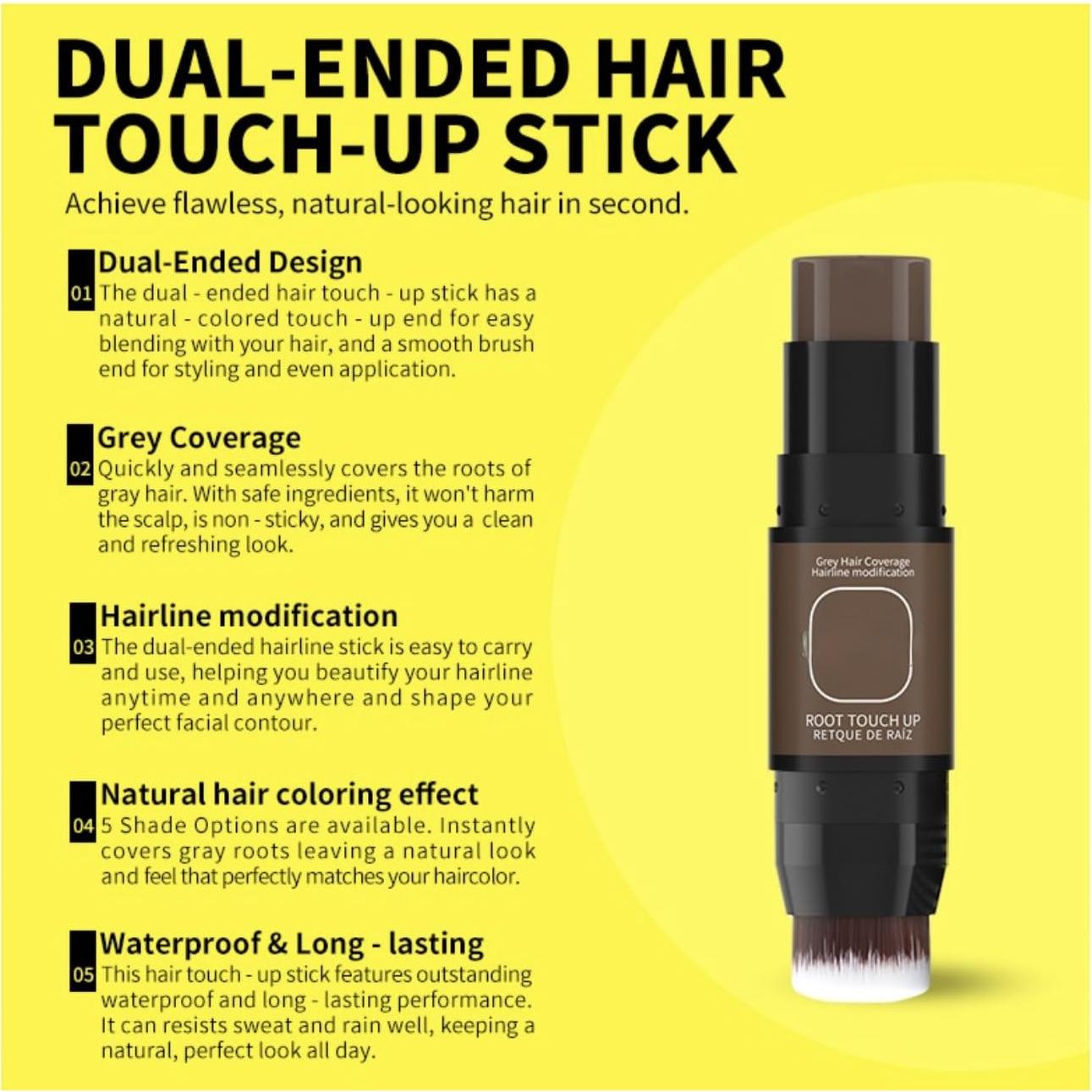 Tinte de Raíces Marrón ABBASI & CO 7.5g - Cobertura Canas