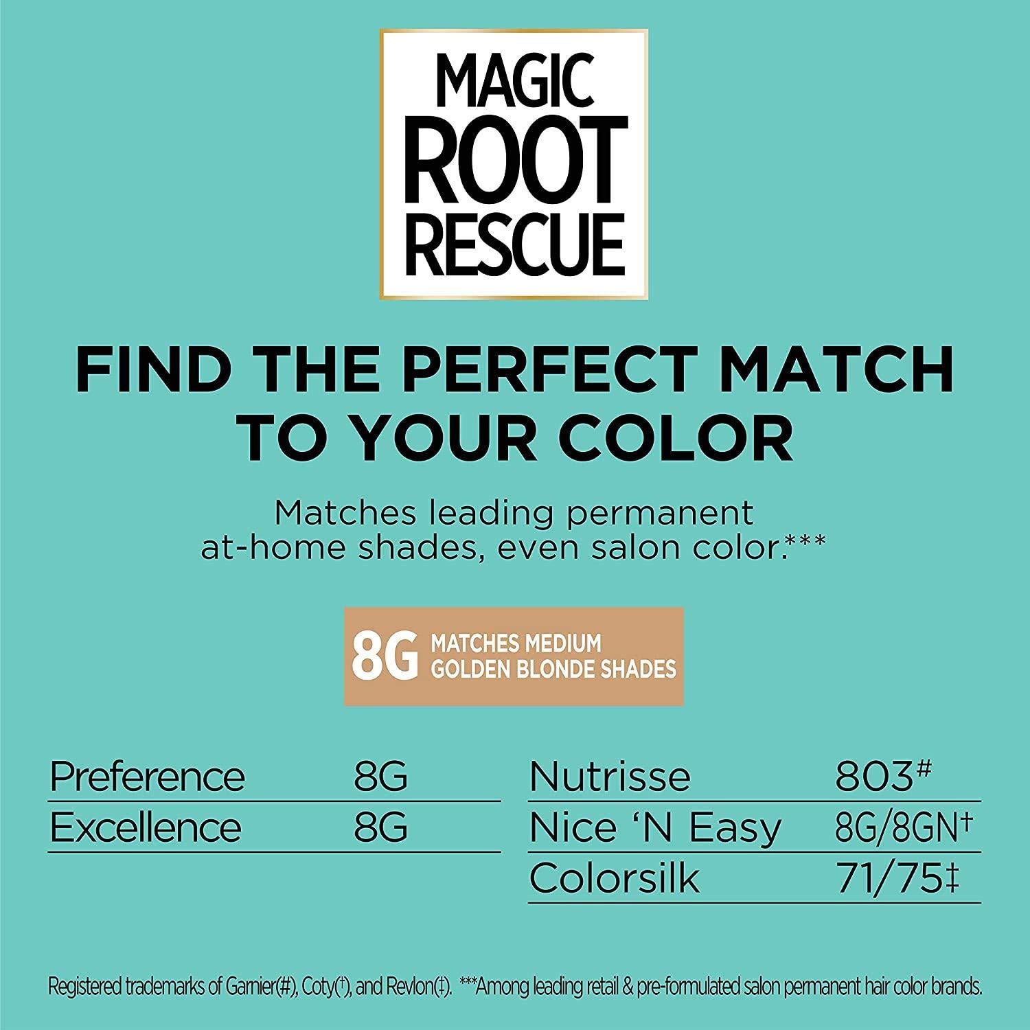 Kit Coloración Permanente Raíces L'Oreal Magic Root 2 Unidades 8G