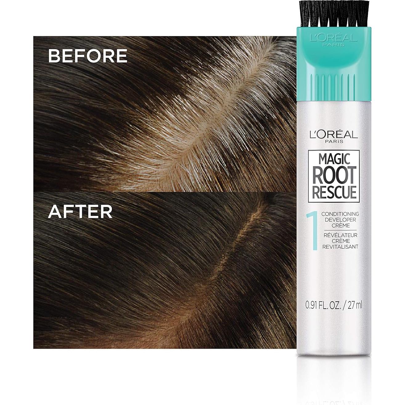 Kit Coloración Permanente Raíces L'Oreal Magic Root 2 Unidades 8G