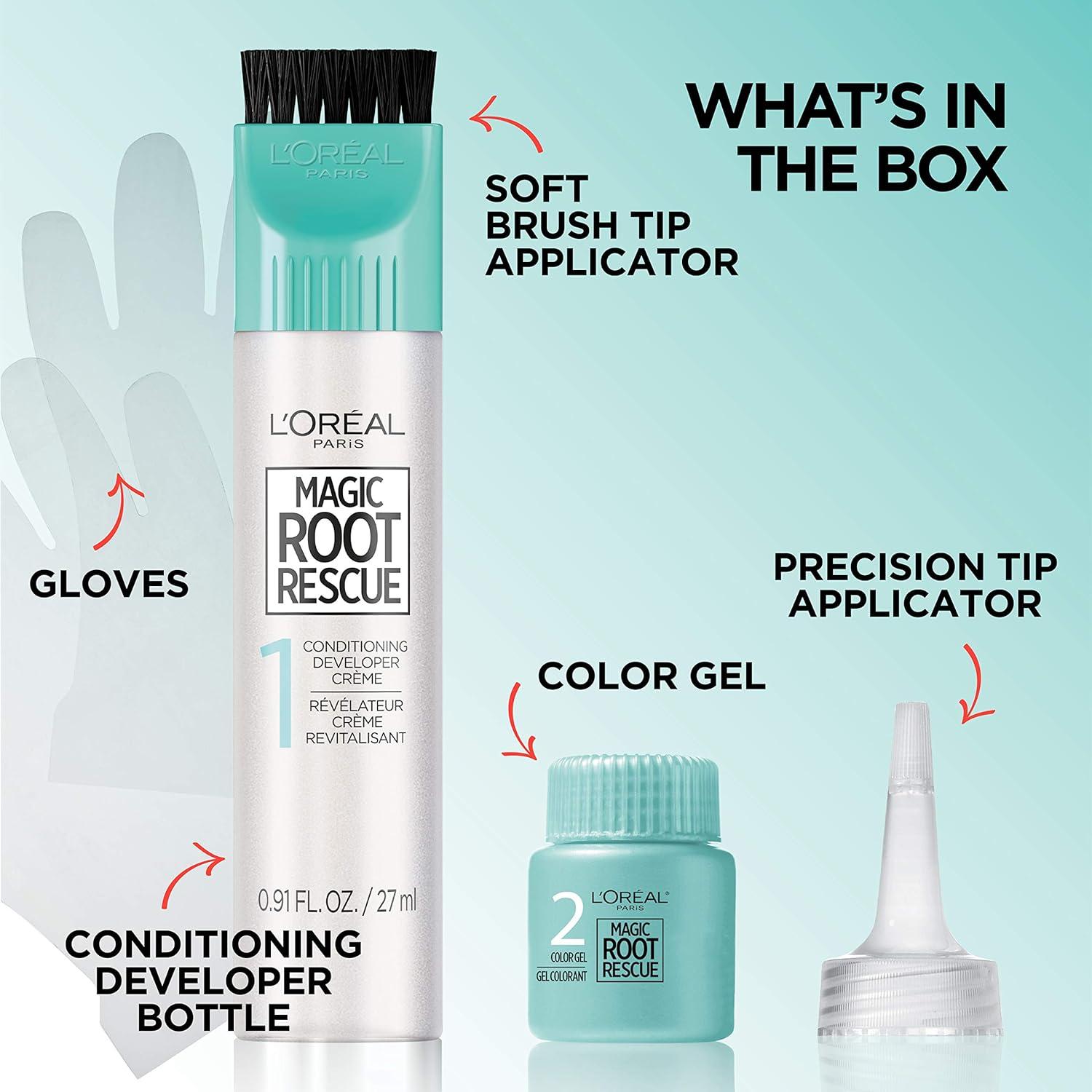 Kit Coloración Permanente Raíces L'Oreal Magic Root 2 Unidades 8G