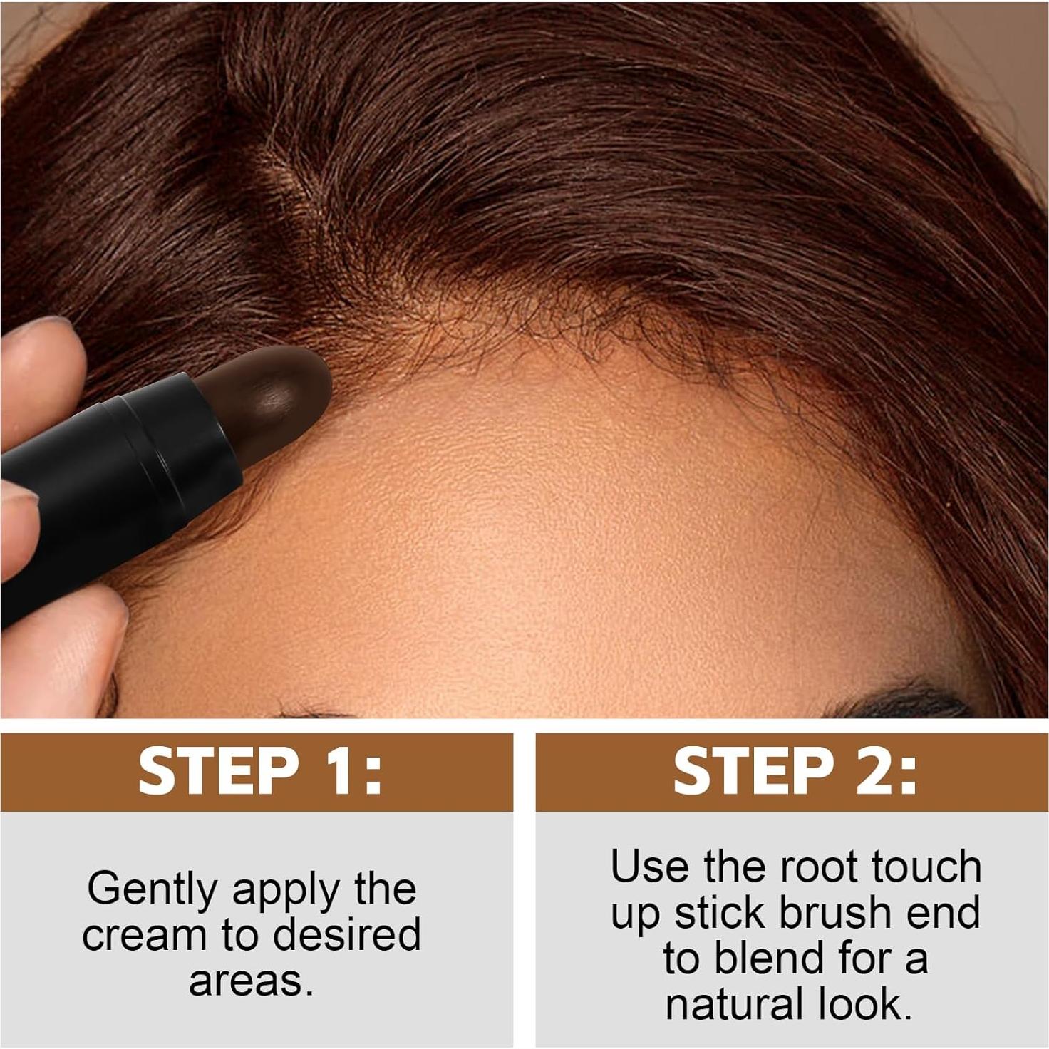 Stick Corrector de Raíces Boobeen Doble Cara Gris 1 Cuenta