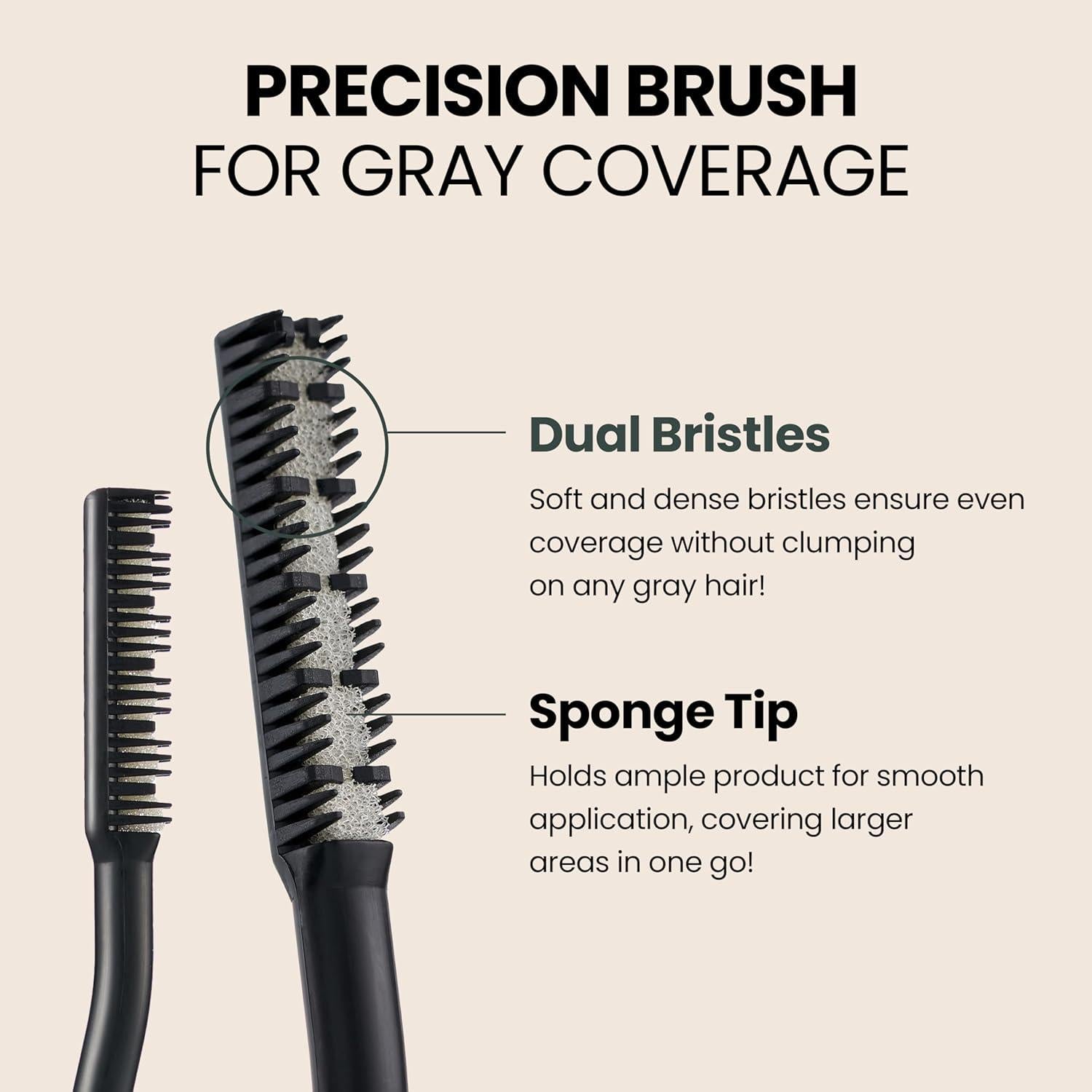 Tinte para Cabello Seven Eight Gris Marrón Oscuro 40g