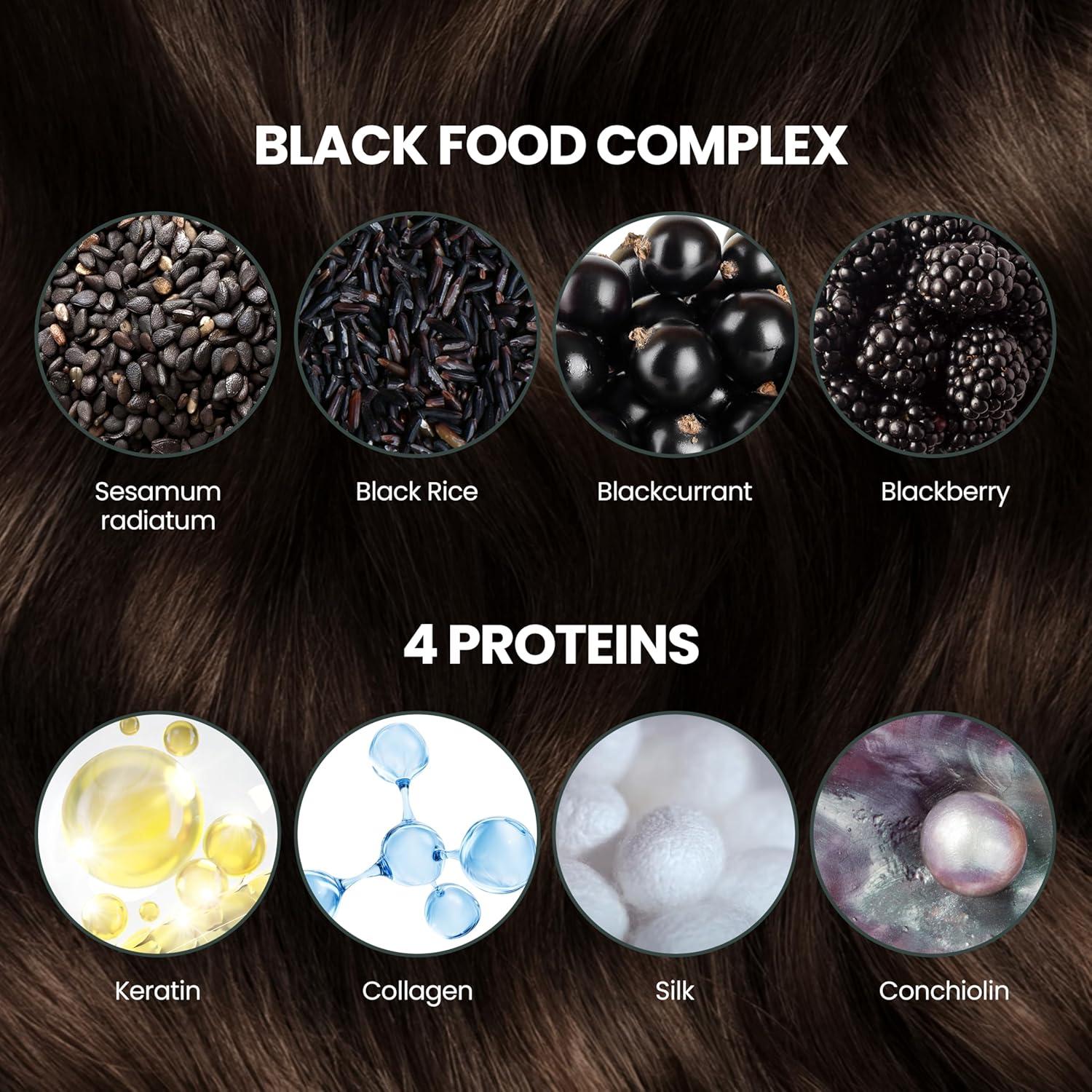 Tinte para Cabello Seven Eight Gris Marrón Oscuro 40g