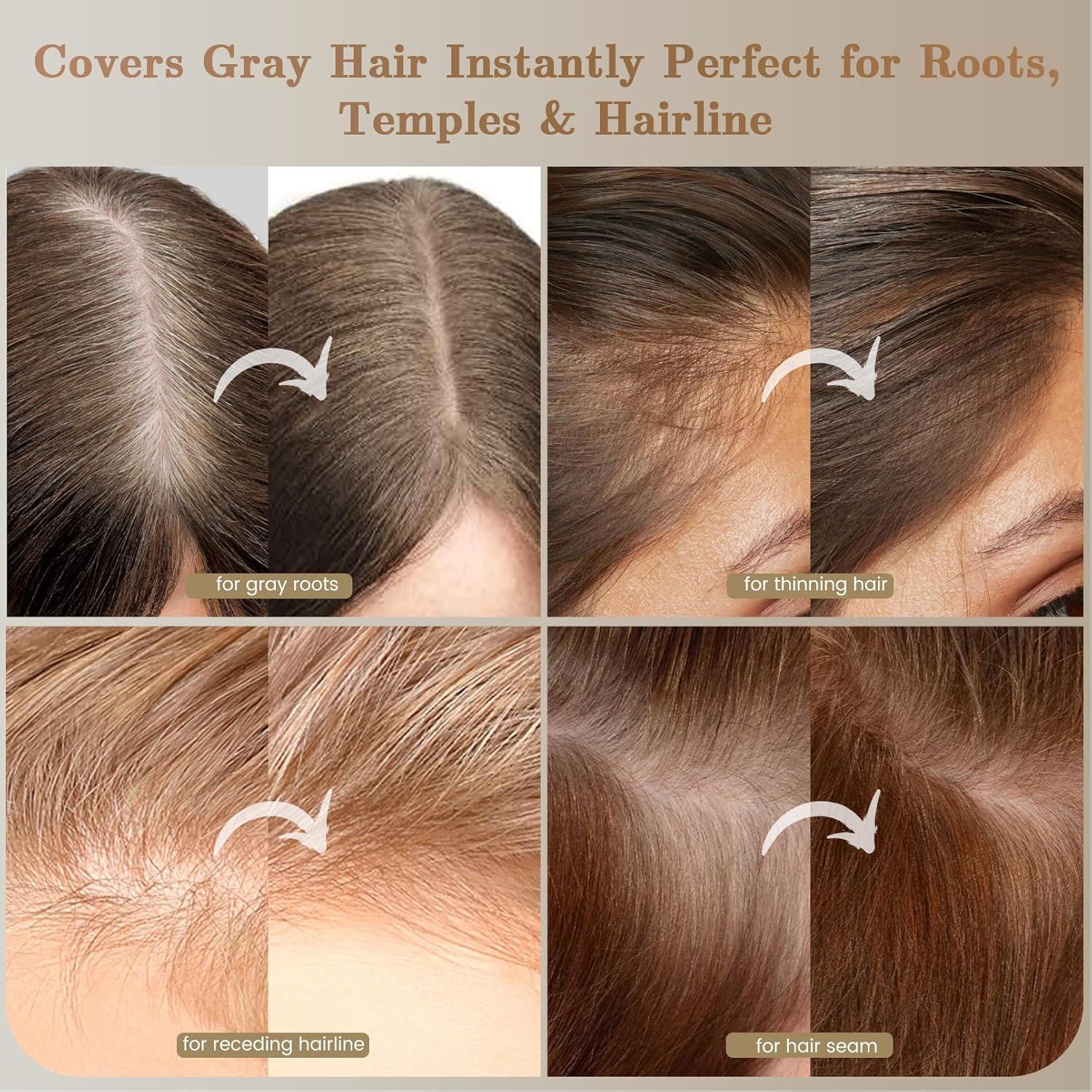 Stick Tinte para Cabello SOVONCARE 2-en-1 Marrón Oscuro 20g