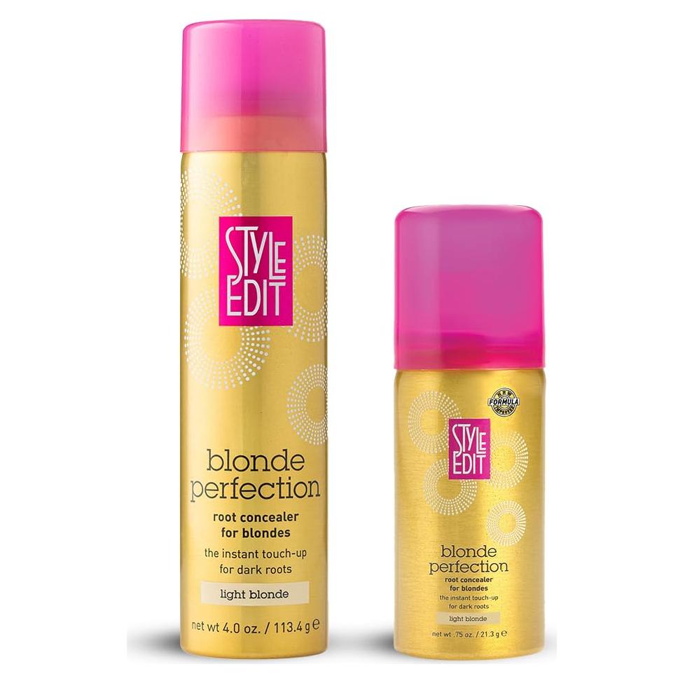 Duo Corrector de Raíces Estilo Edit Rubio Claro - Tamaño Viaje y Completo