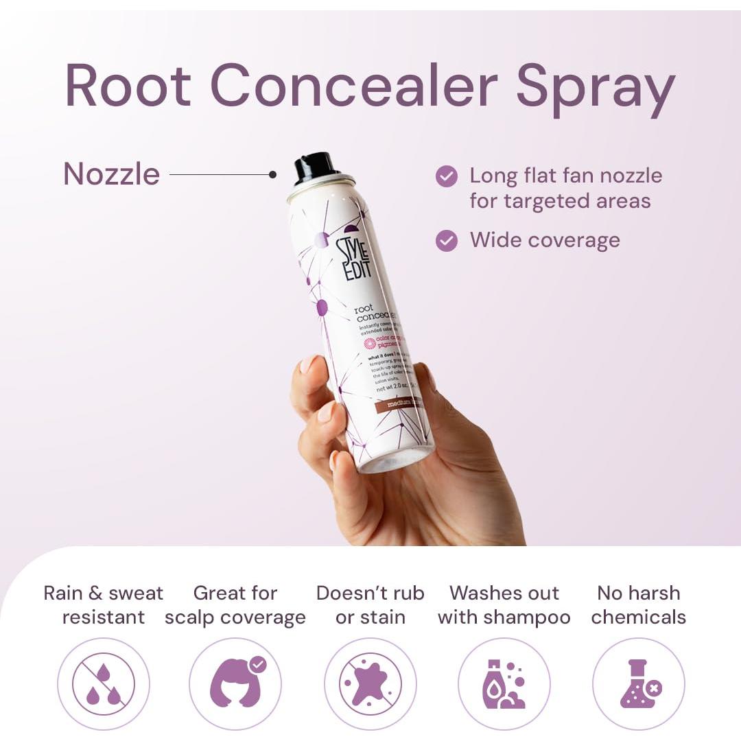 Duo Corrector de Raíces Estilo Edit Rubio Claro - Tamaño Viaje y Completo