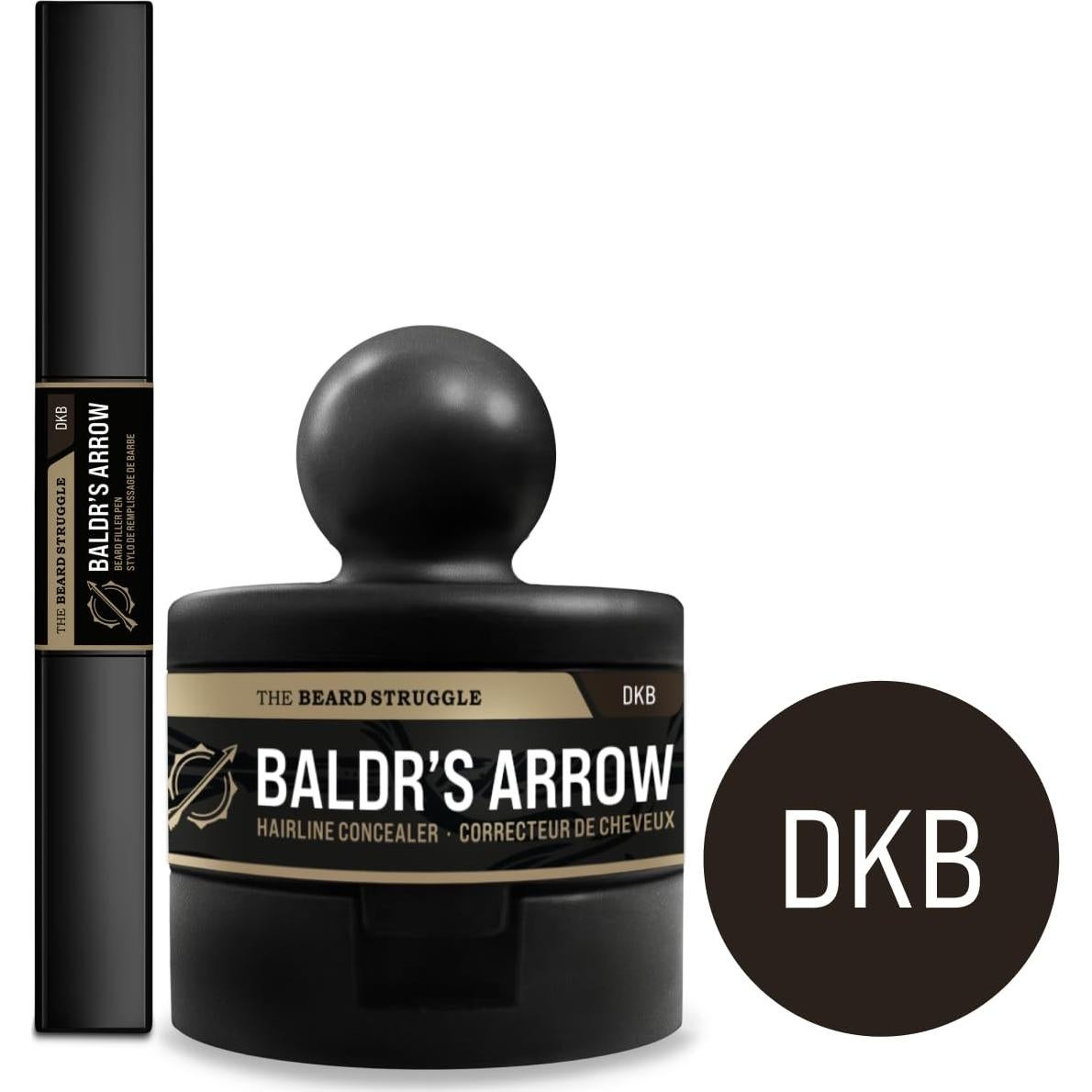 Polvo Corrector de Cabello The Beard Struggle Marrón Medio 32g