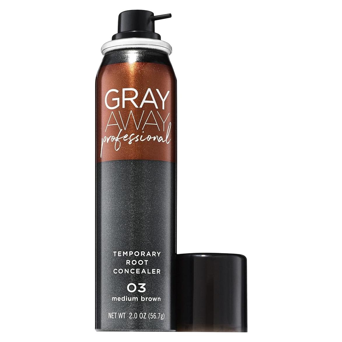 Corrector de Raíces Gray Away Pro - Marrón Medio 56.7 g