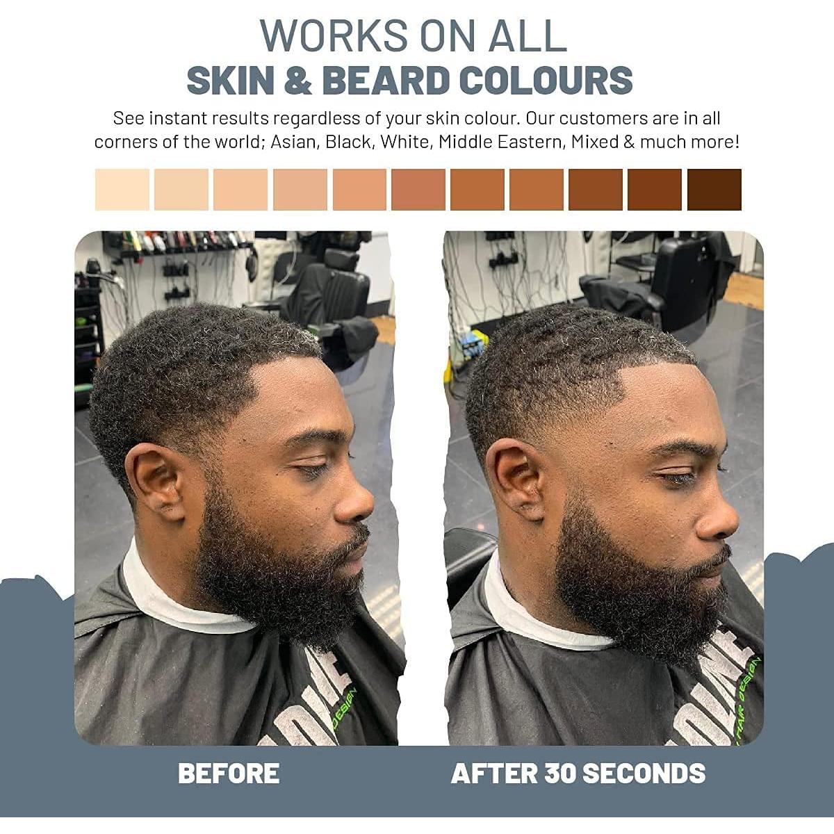 Rellenador de Barba VOID Homme - Lápiz Impermeable Negro