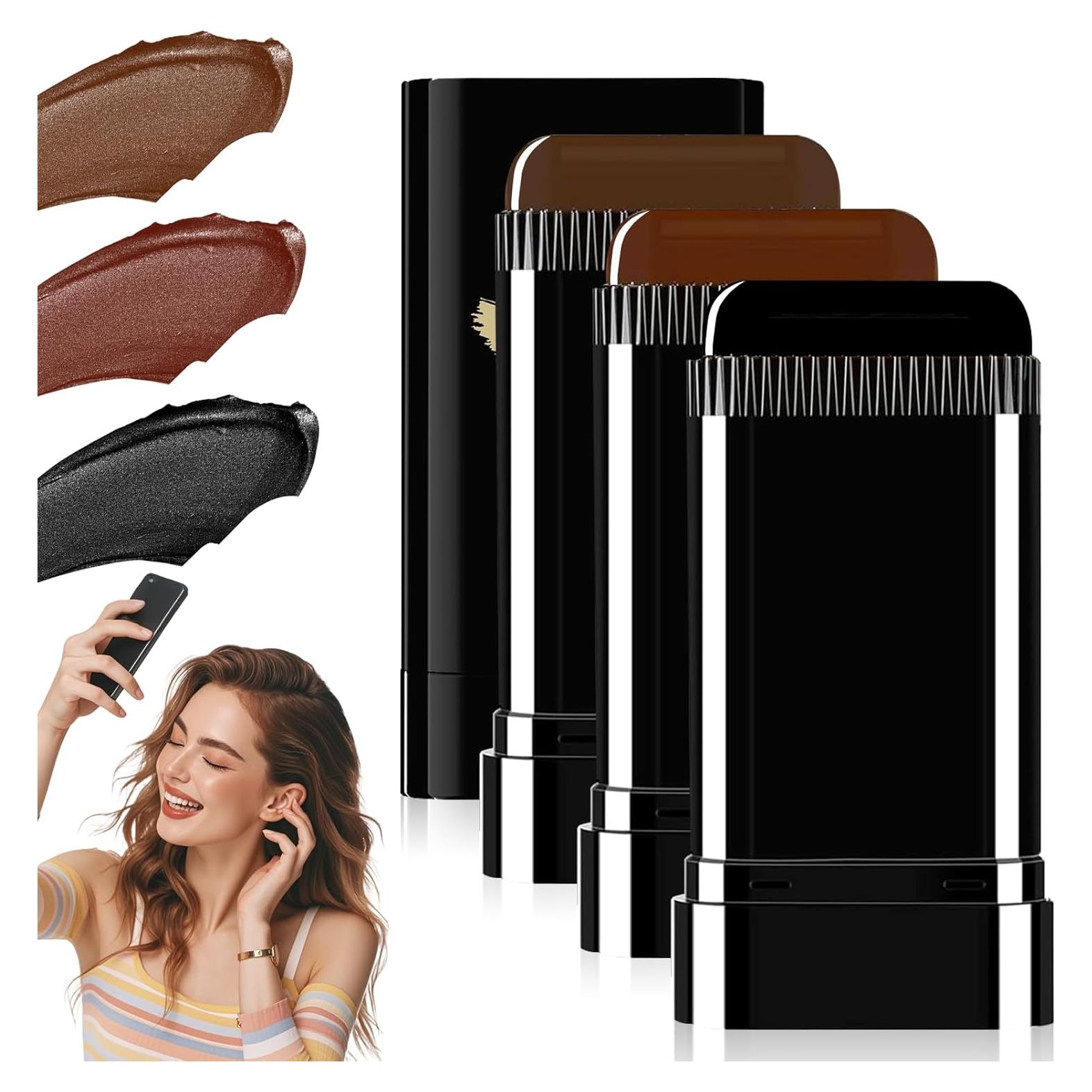 Barra de Tinte para Cabello 3 Colores Qtaikong a Prueba de Agua