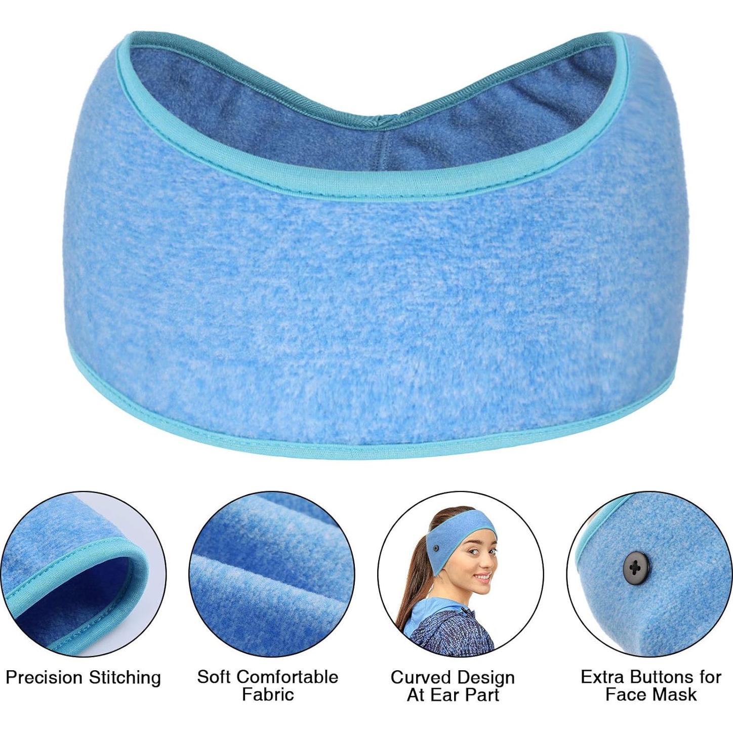 Diademas Calentadoras de Oídos Syhood - 8 Piezas Forro Polar